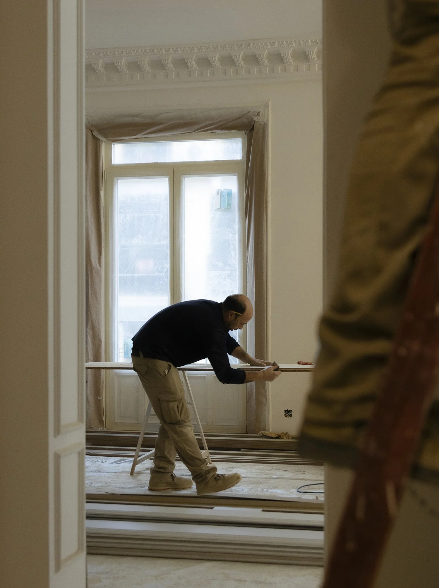 Caracas, 19: visita de obra