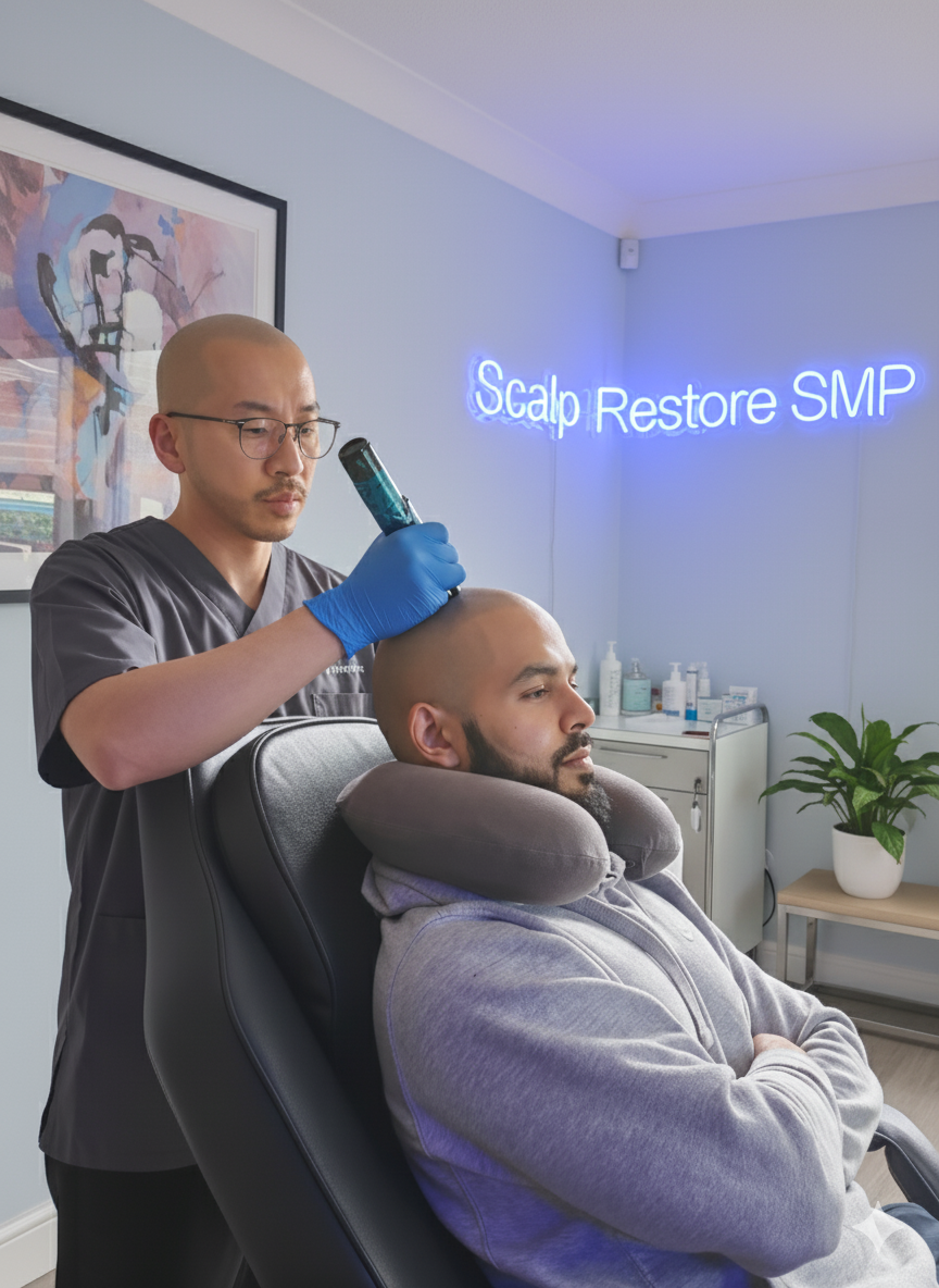 SMP treatment in progress