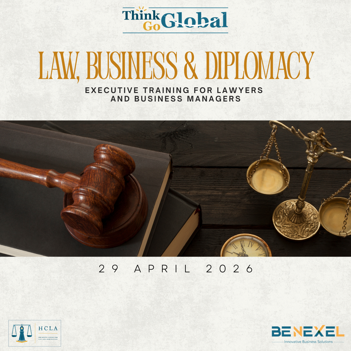 Recht, bedrijfsleven en diplomatie: managementtraining voor juristen en bedrijfsleiders – 29 april 2026