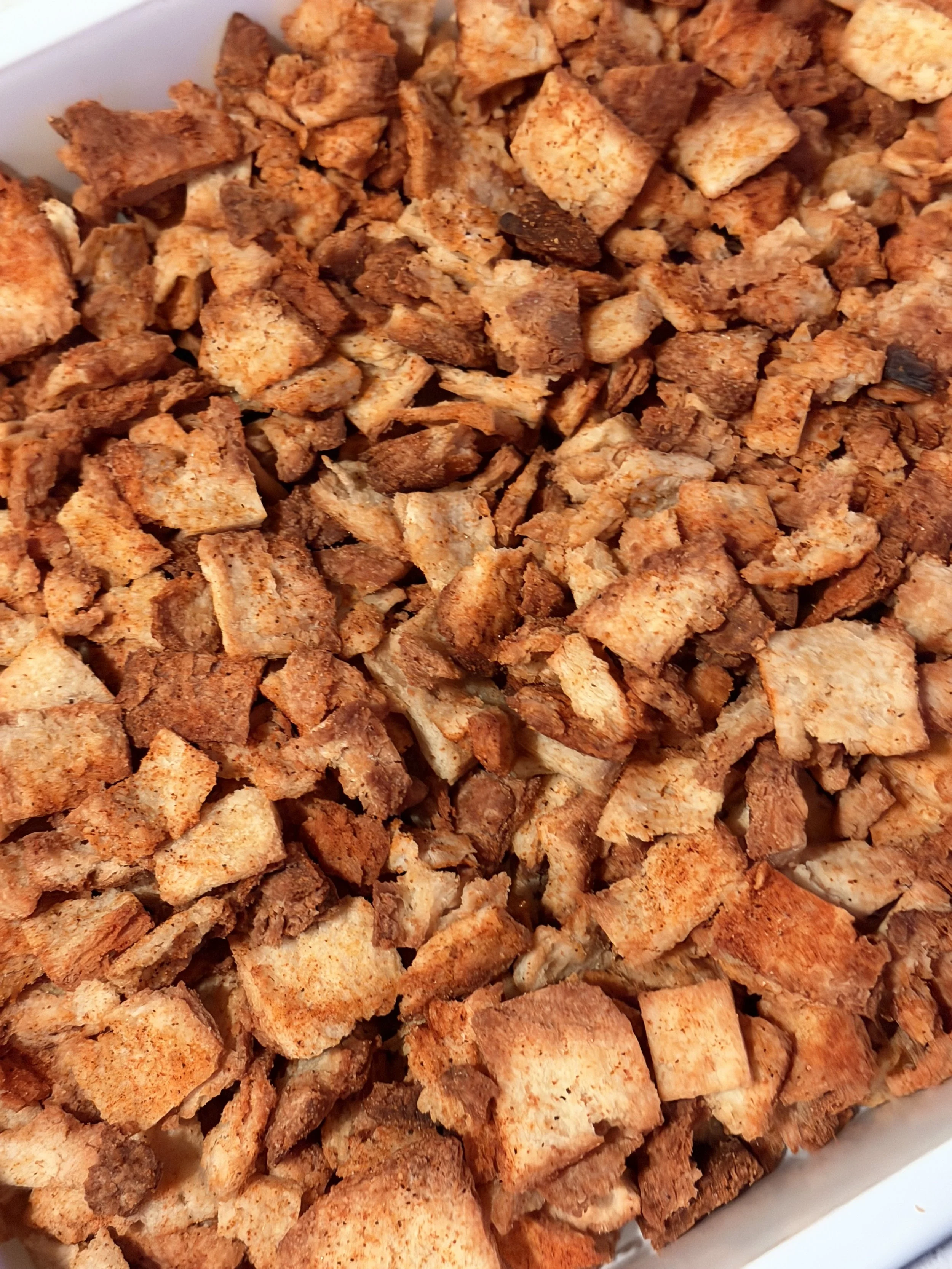 Vanilla Cinnamon Sugar Biscuit Crisps