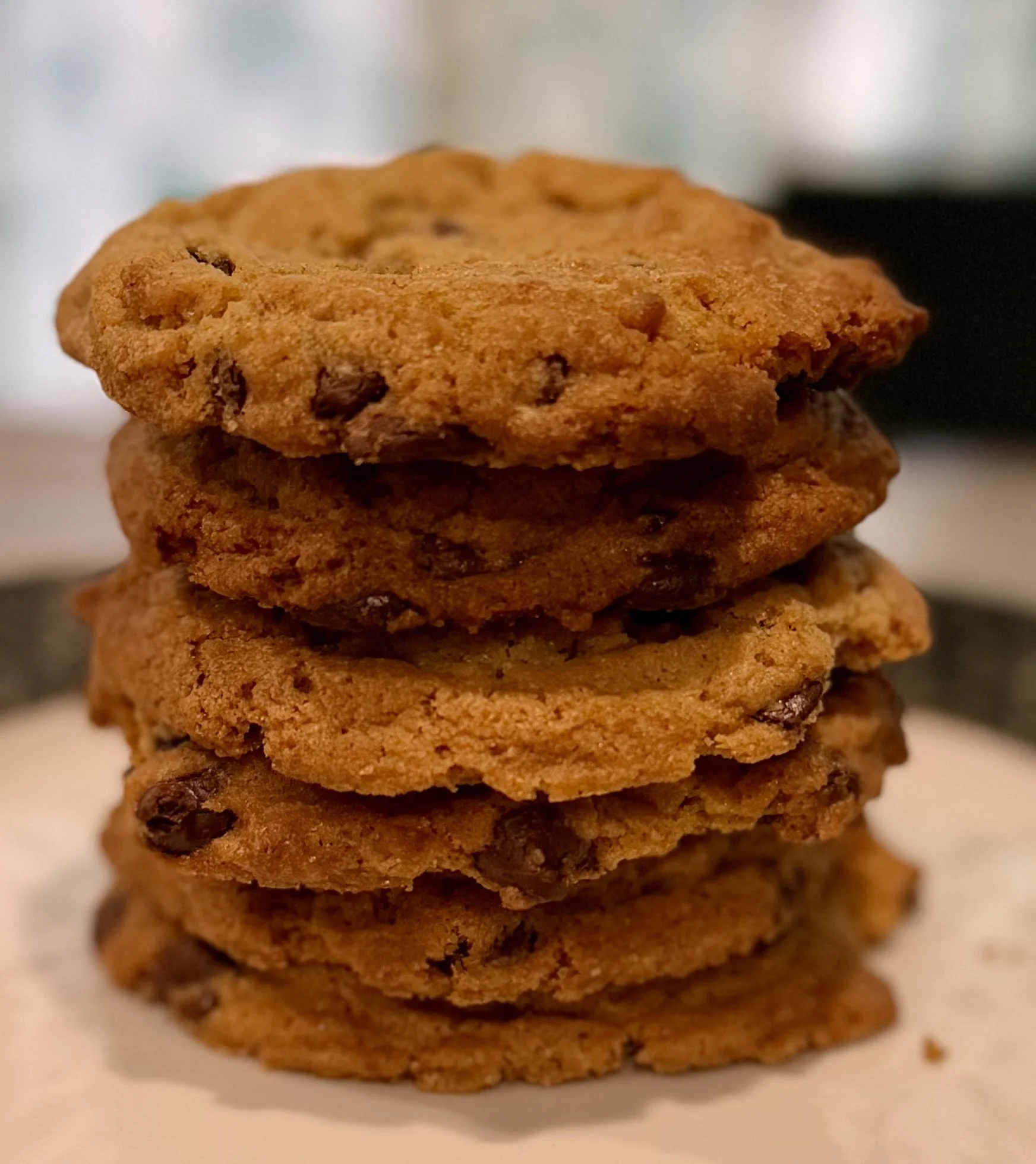 Brown Butter Rye Chocolate Chip Cookies