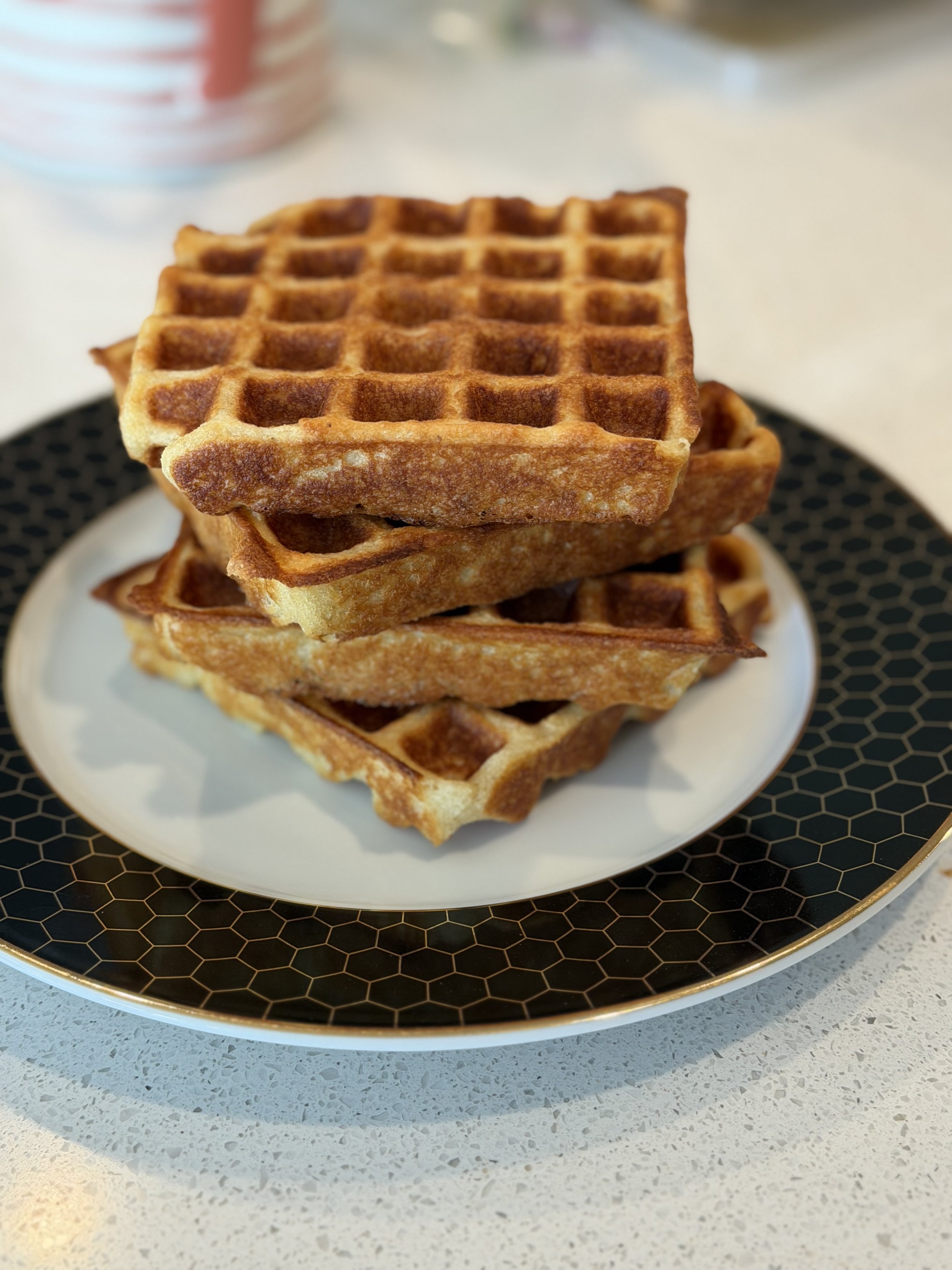 Brown Sugar Almond Waffles