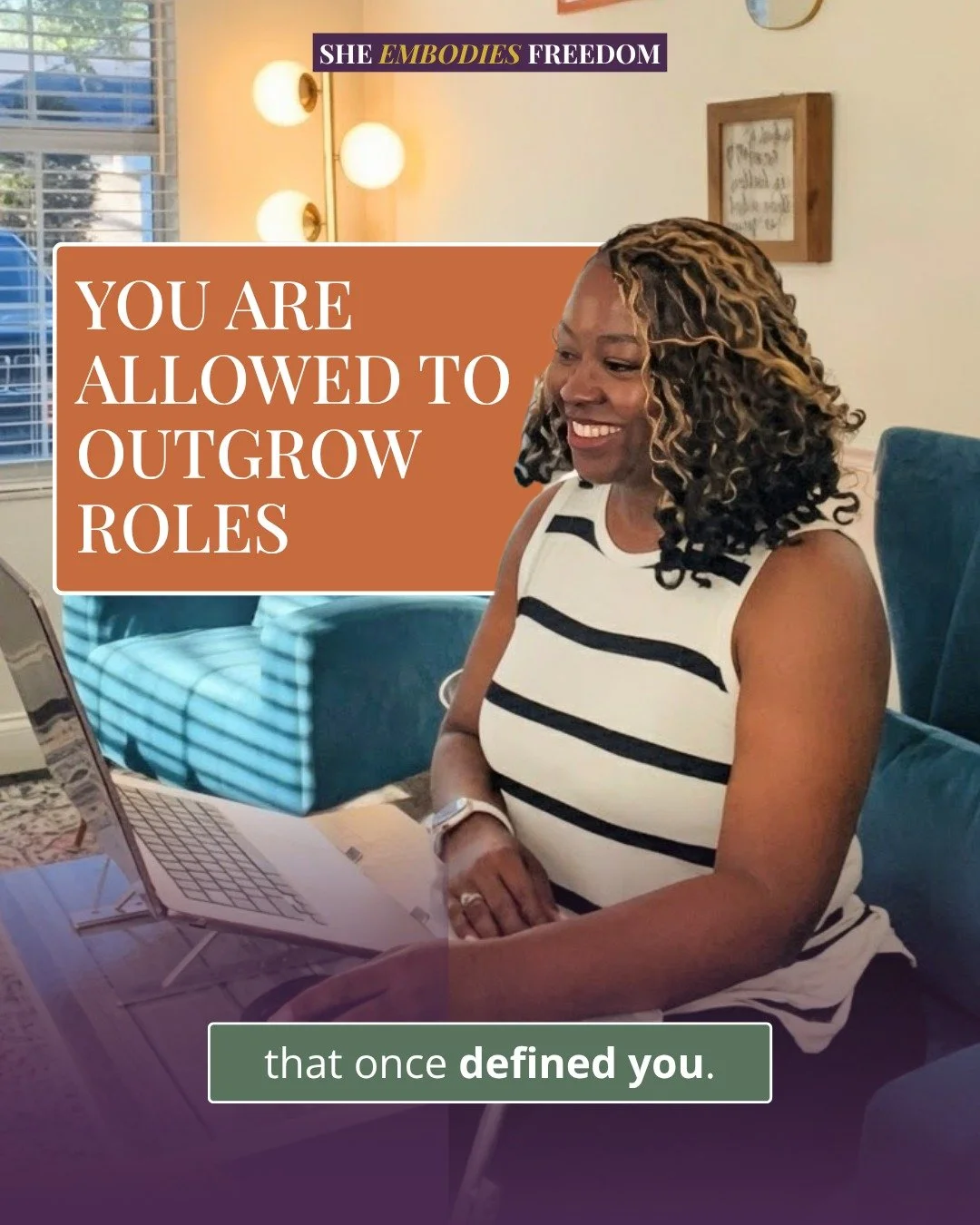 Growth often requires something we don&rsquo;t talk about enough.

Outgrowing the roles that once defined us.

Maybe you were always the helper.
The reliable one.
The peacemaker in the family.

And for a long time those roles felt meaningful.

They g
