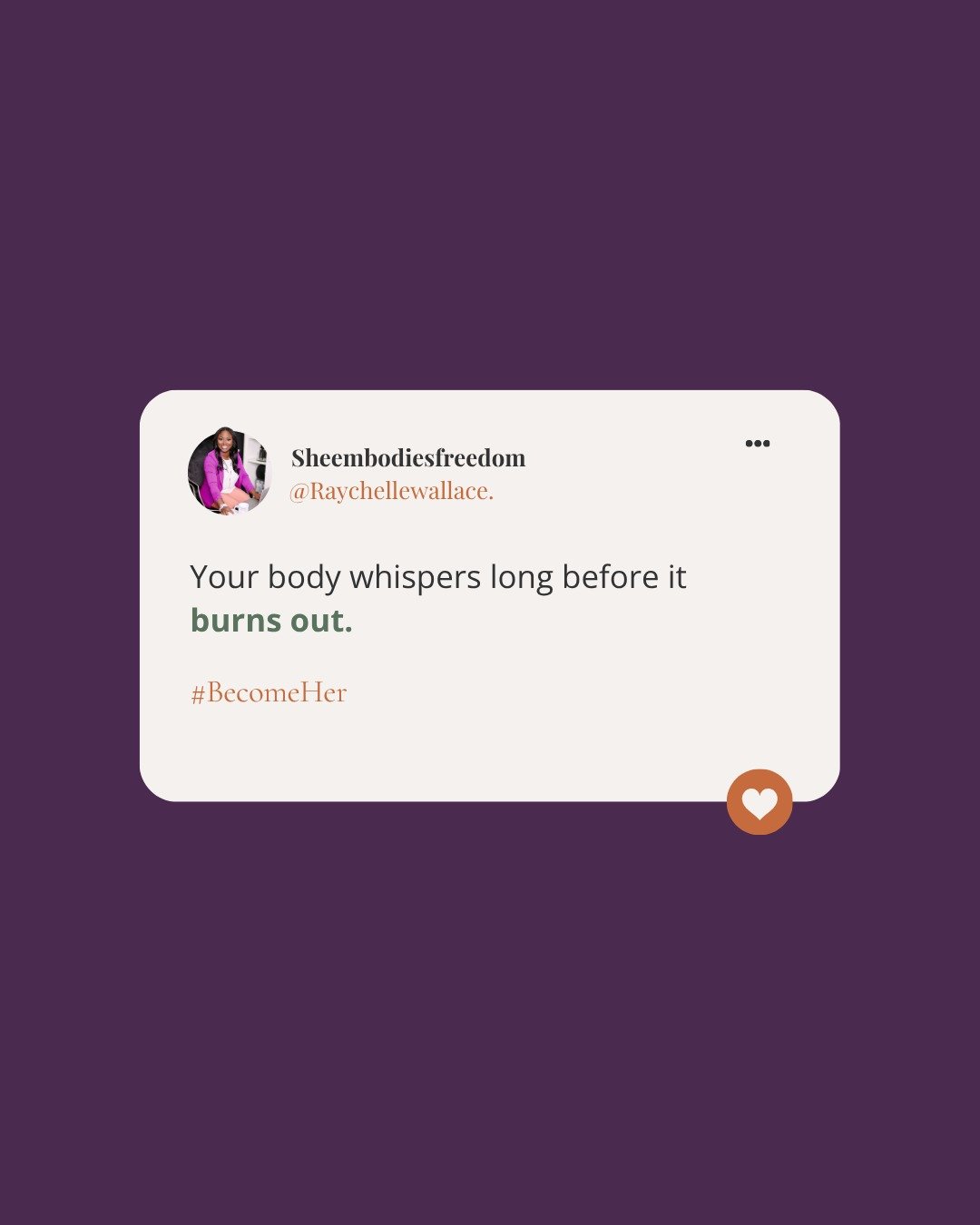 Burnout rarely happens overnight.
Your body usually starts whispering long before it starts screaming.
A tight feeling in your chest when you say yes to something you don&rsquo;t want.
The exhaustion that sleep doesn&rsquo;t fix.
The constant tension