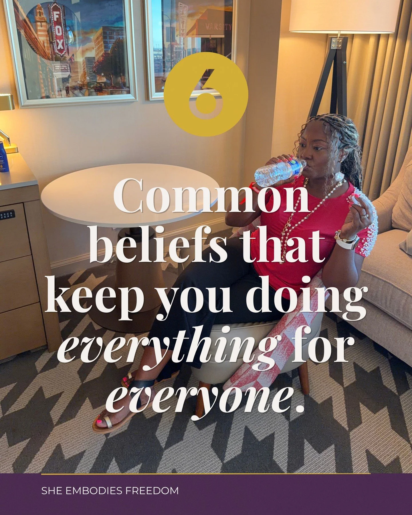 We often think we&rsquo;re making these choices because that&rsquo;s just &ldquo;who we are&rdquo;. But these beliefs can become so familiar that we stop noticing we&rsquo;re making a choice at all.

We automatically fix.
We automatically do for othe