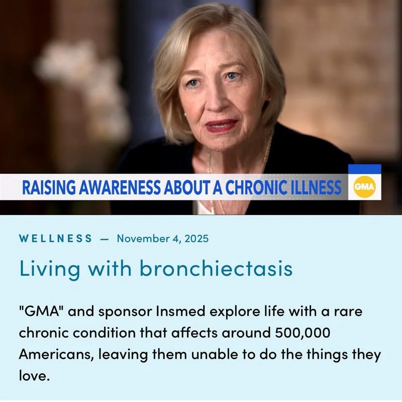Good Morning America Features Bronchiectasis