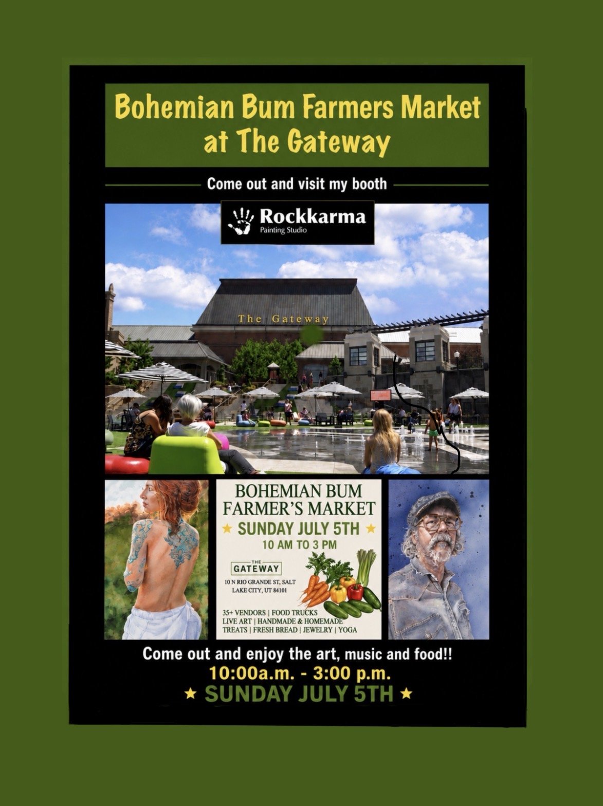 Bohemian Bum Farmers Market