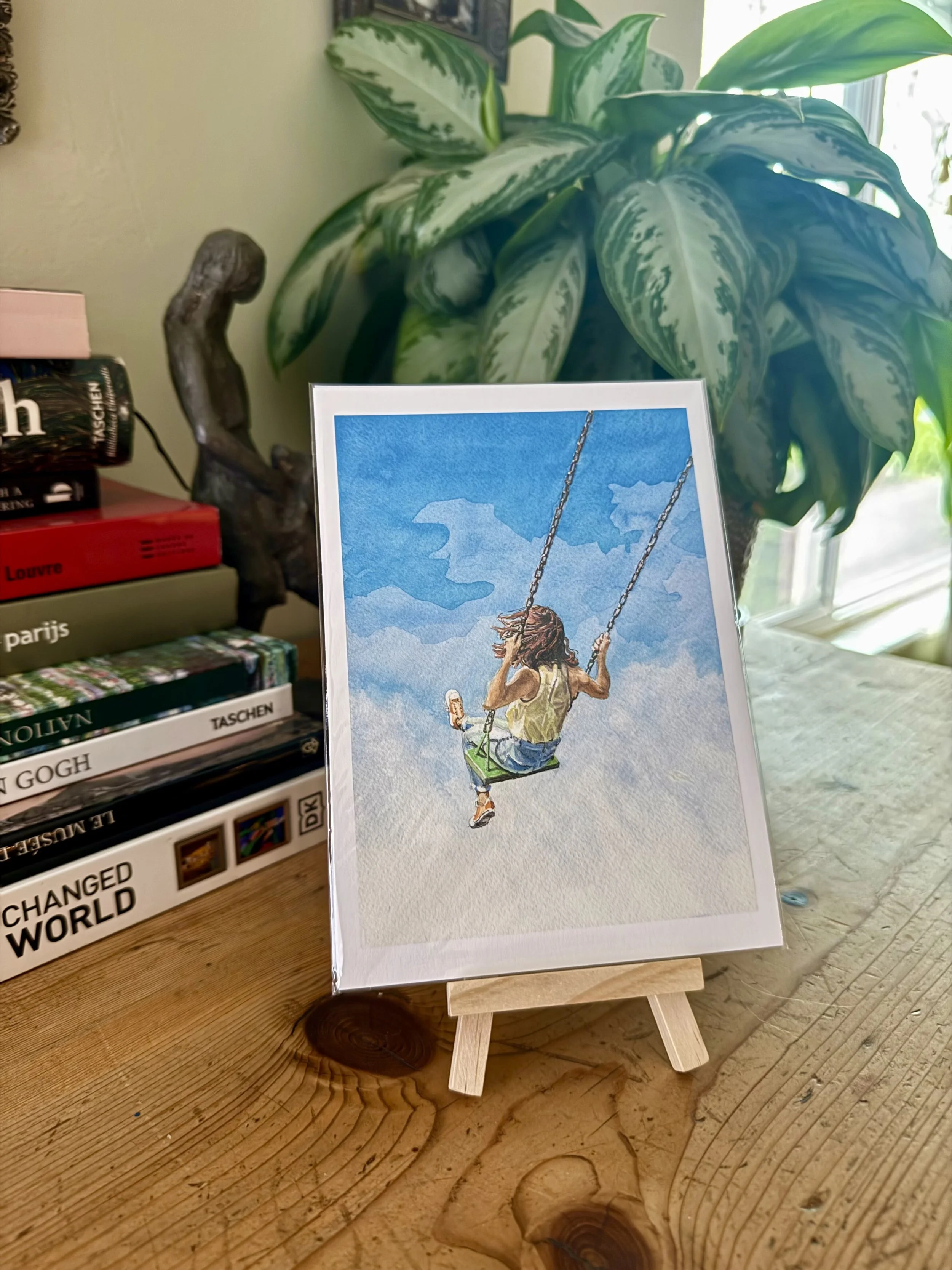 Postcard, 5x7 inch, Summer Escape