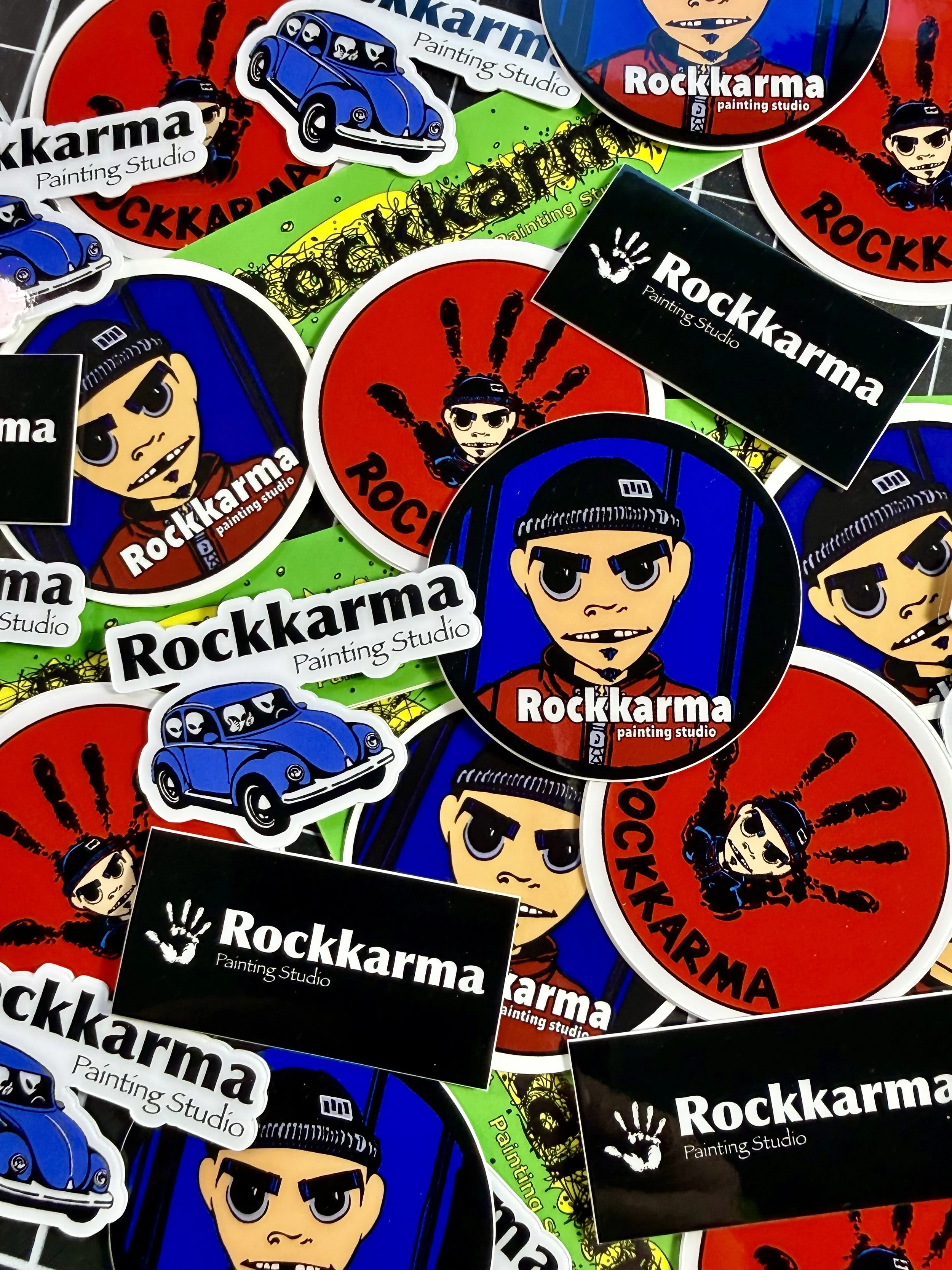 Mini sticker packet