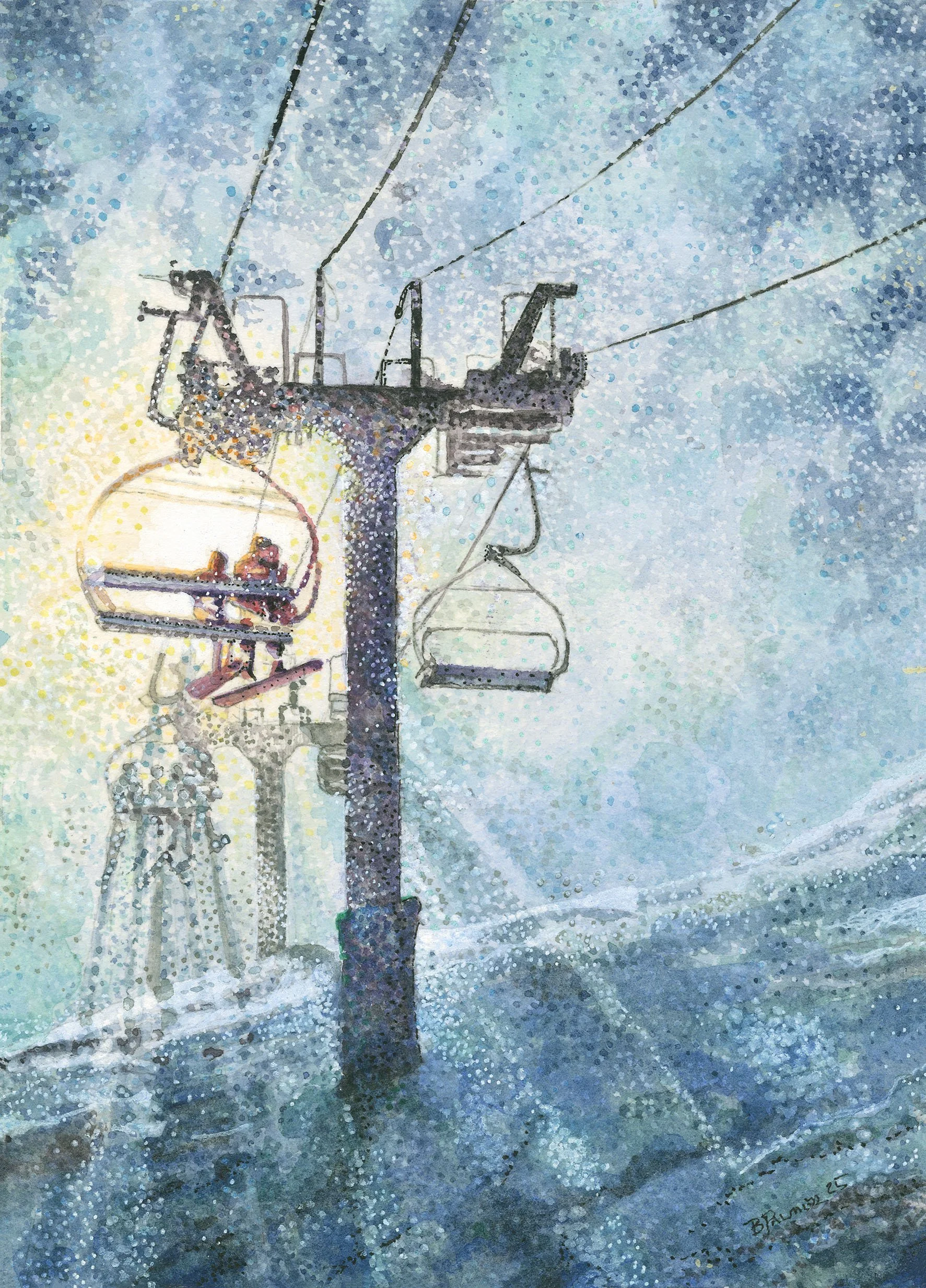 First Run, 2025, Print