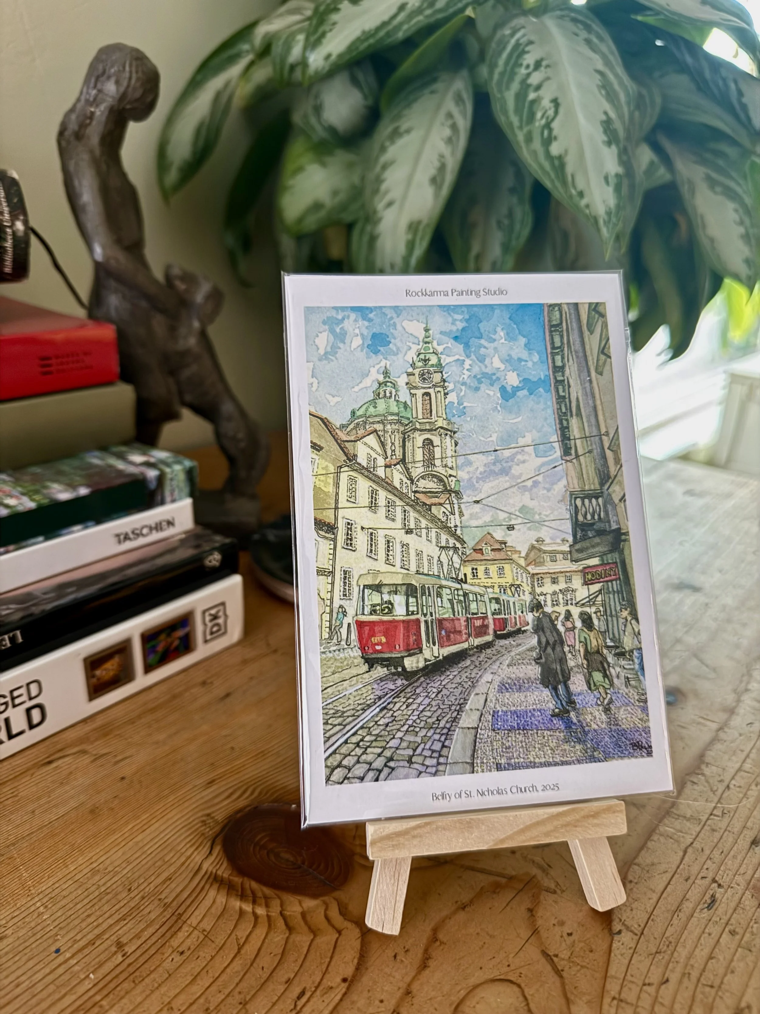 Postcard, 4x6 inch, Belfry of St. Nicholas