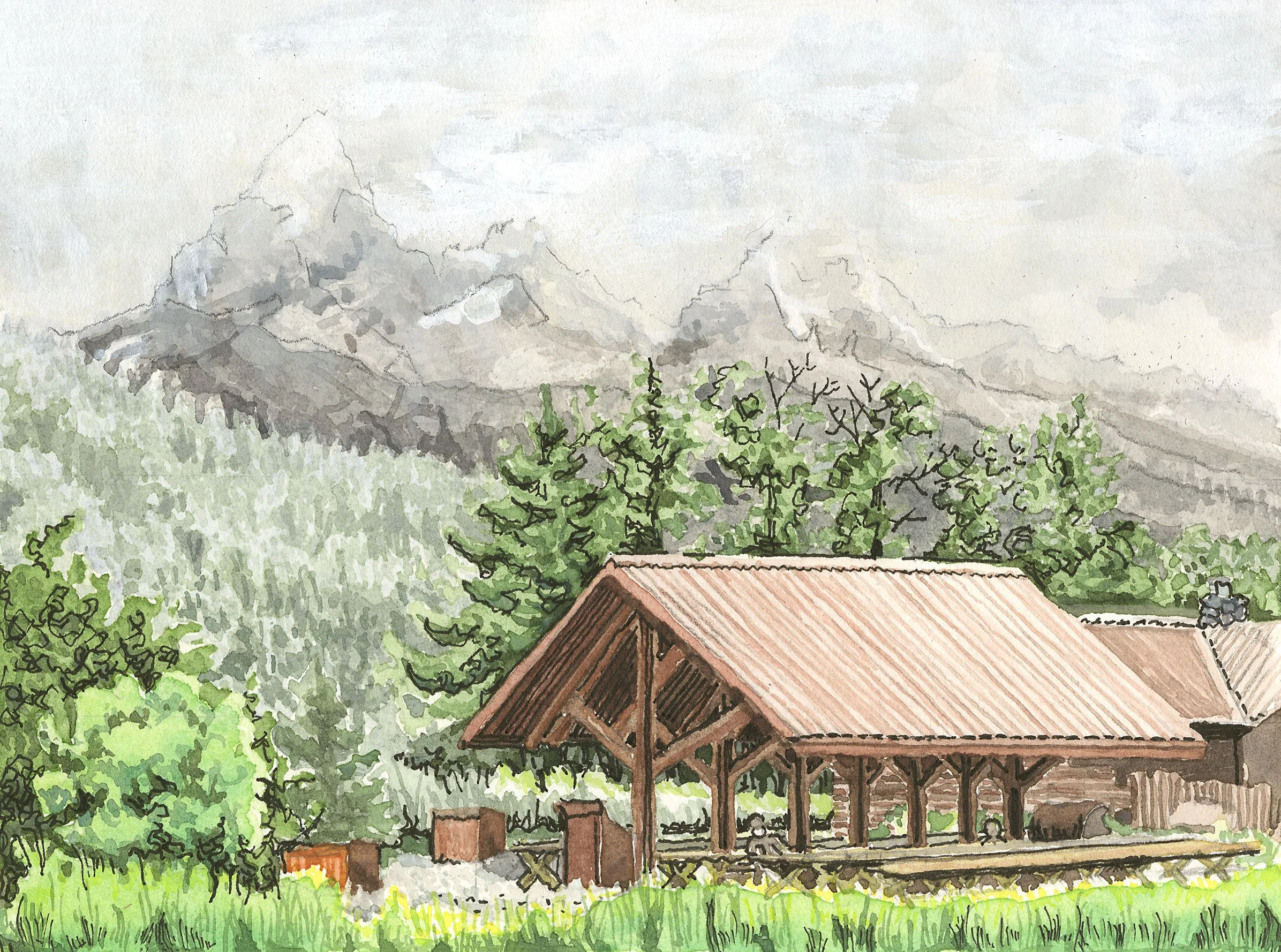 Teton Climber's Cabin, 2022