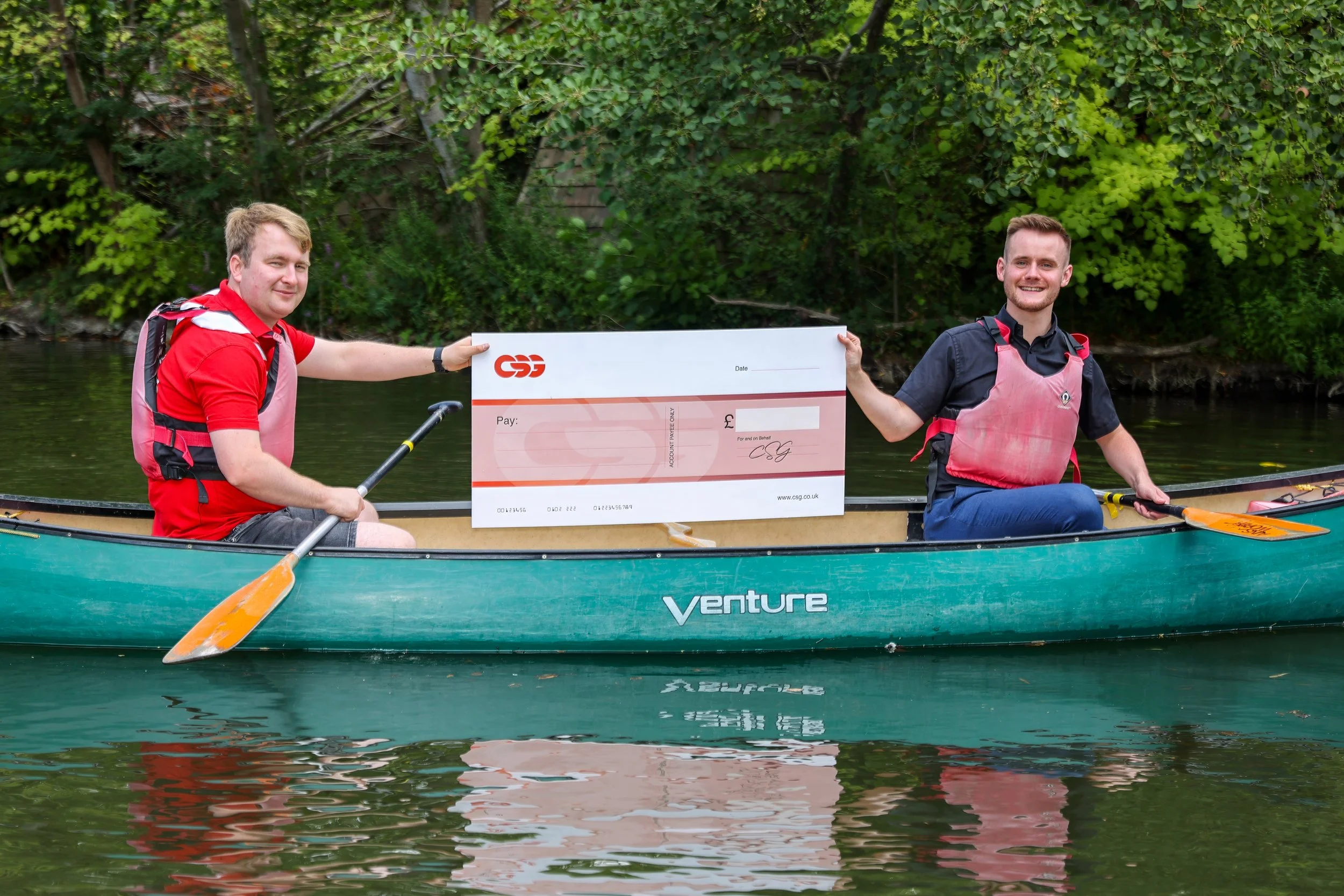 Septic Update: £1000 Donation from CSG