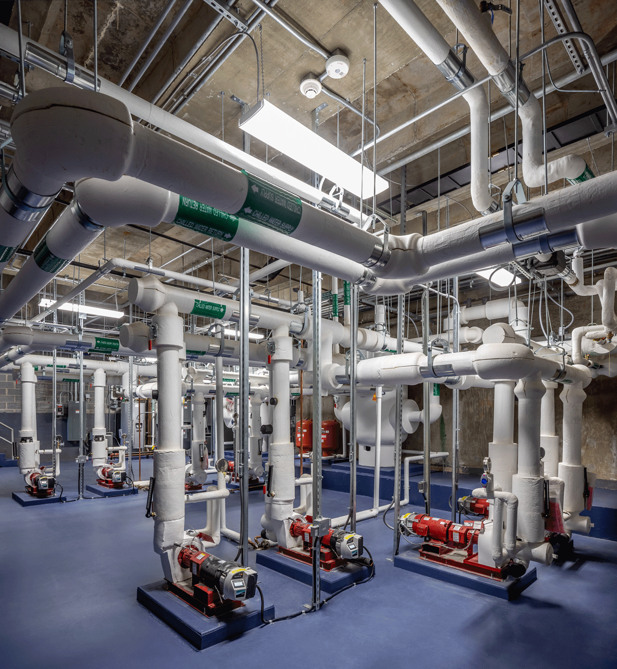 Specialized mechanical and electrical systems of ensure Net Zero status