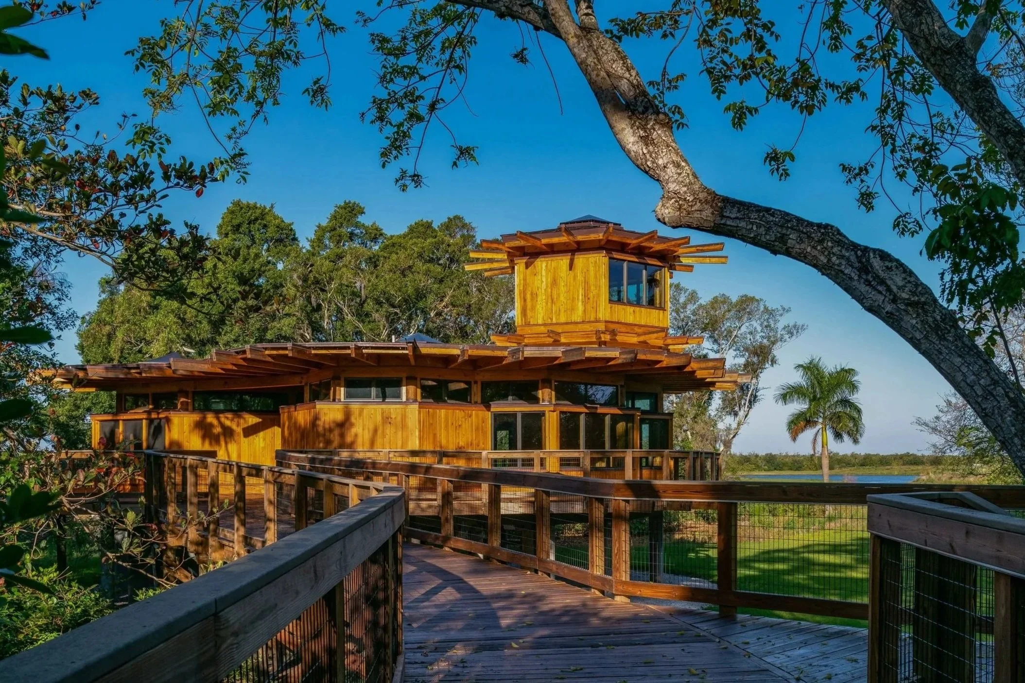 Robinson Nature Preserve Building 