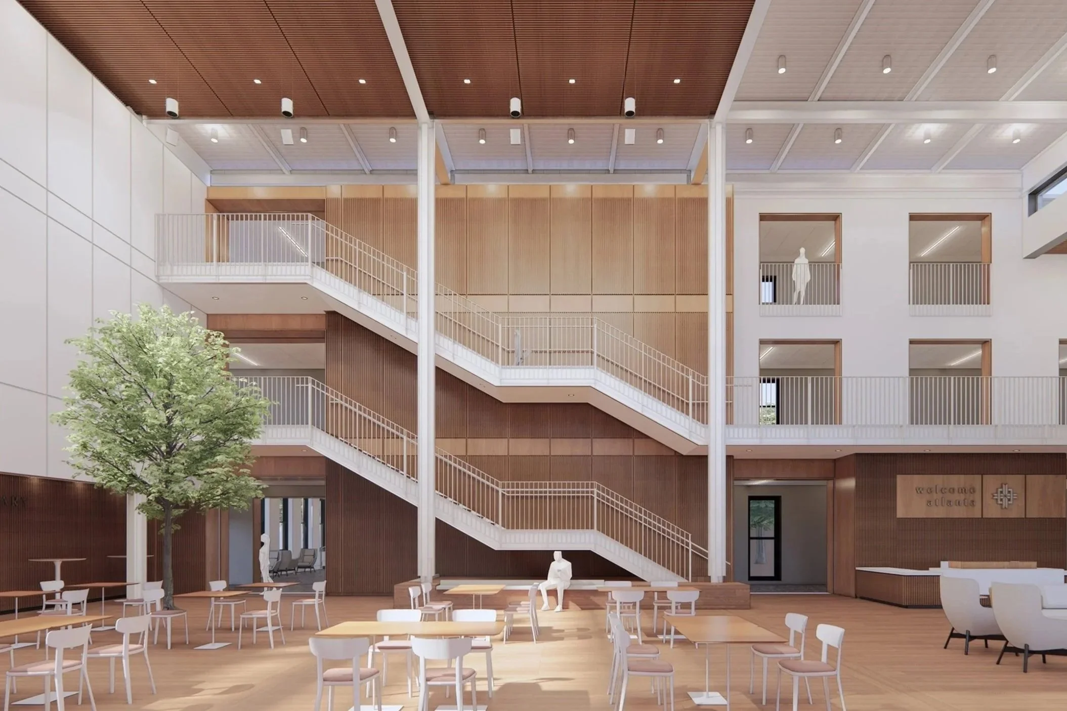 Central Gathering Space Addition & Campus Renovations