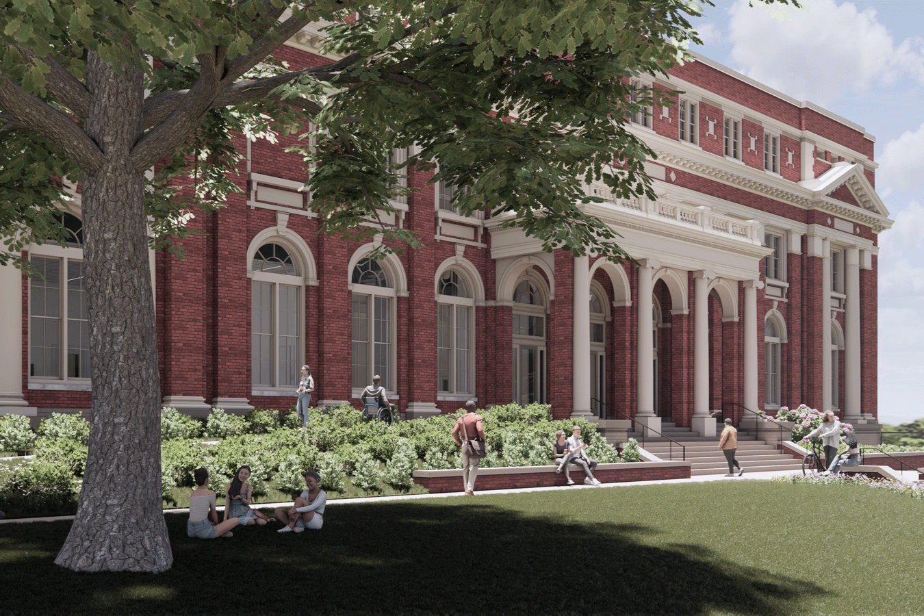Comer Hall Exterior Rehabilitation & Interior Modernization