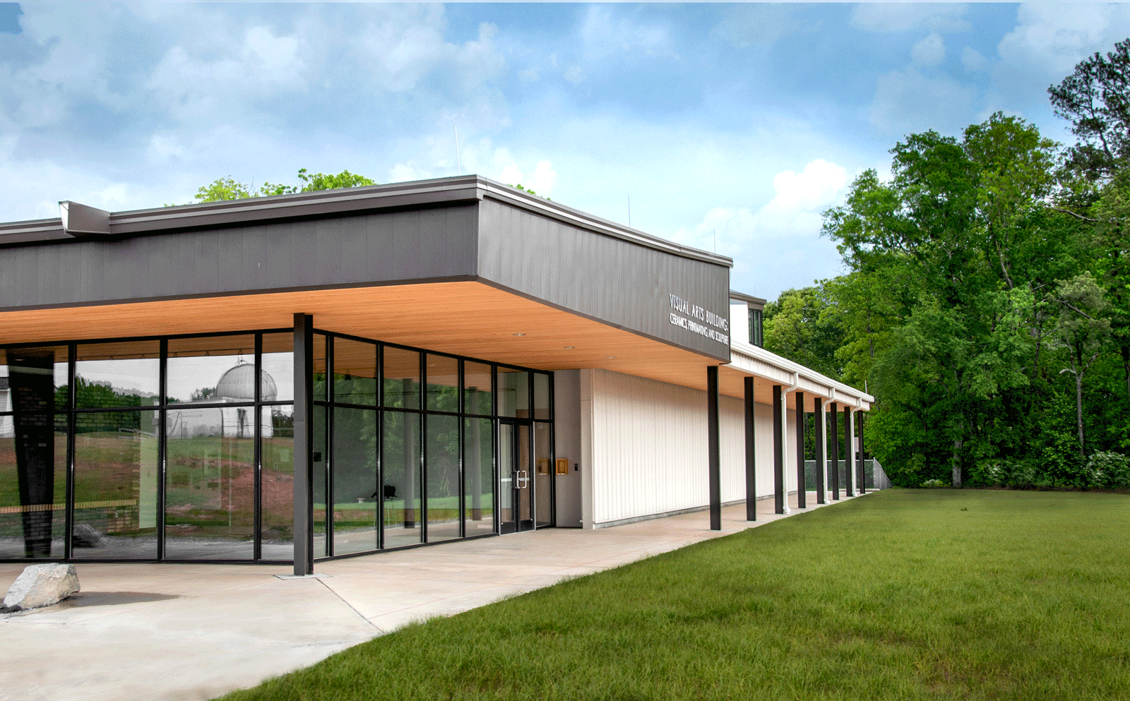 UWG Studio Art Building modern and well-designed exterior