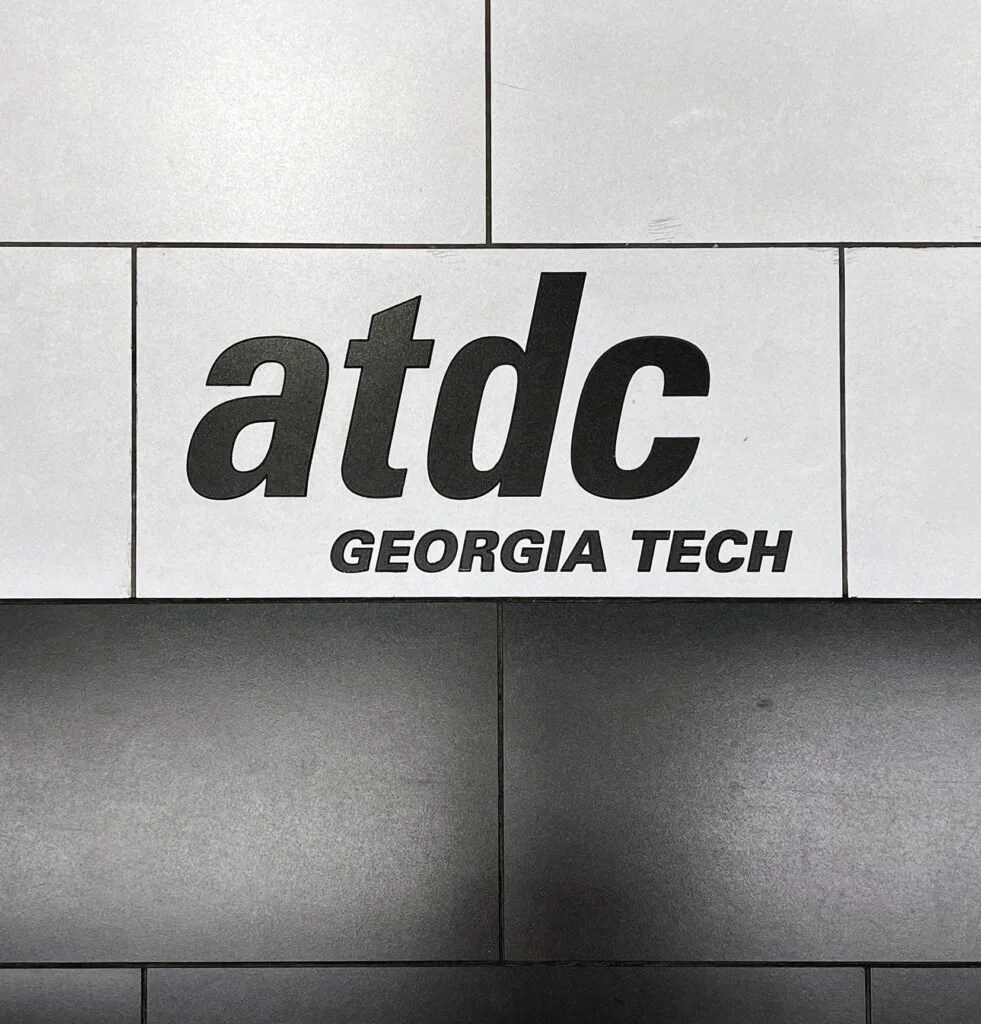 ATDC Georgia Tech logo signage