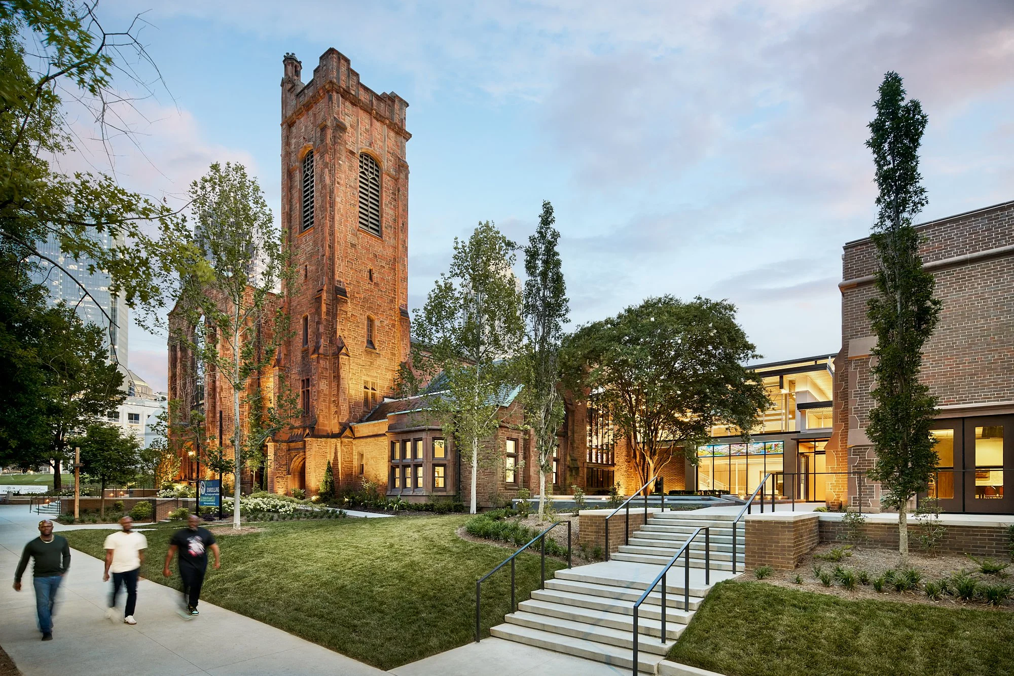 Central Gathering Space Addition & Campus Renovations | First Presbyterian Church of Atlanta