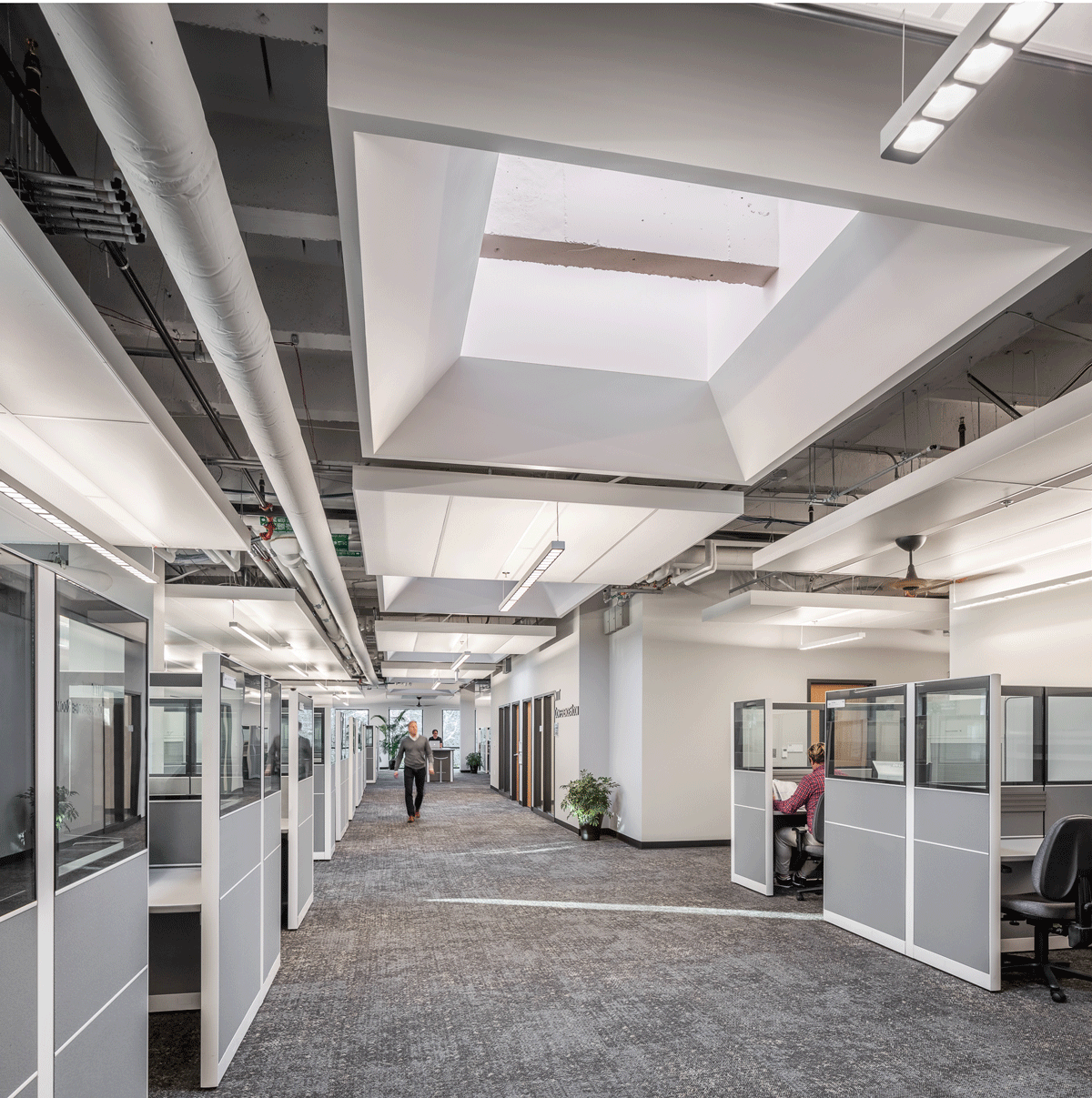 Office space in ASHRAE Net Zero Headquarters