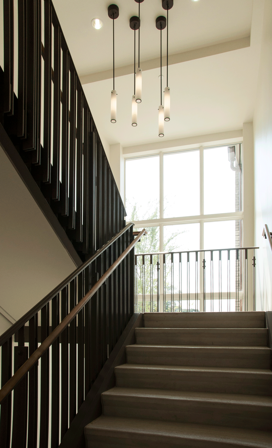 Staircase in lobby entrance