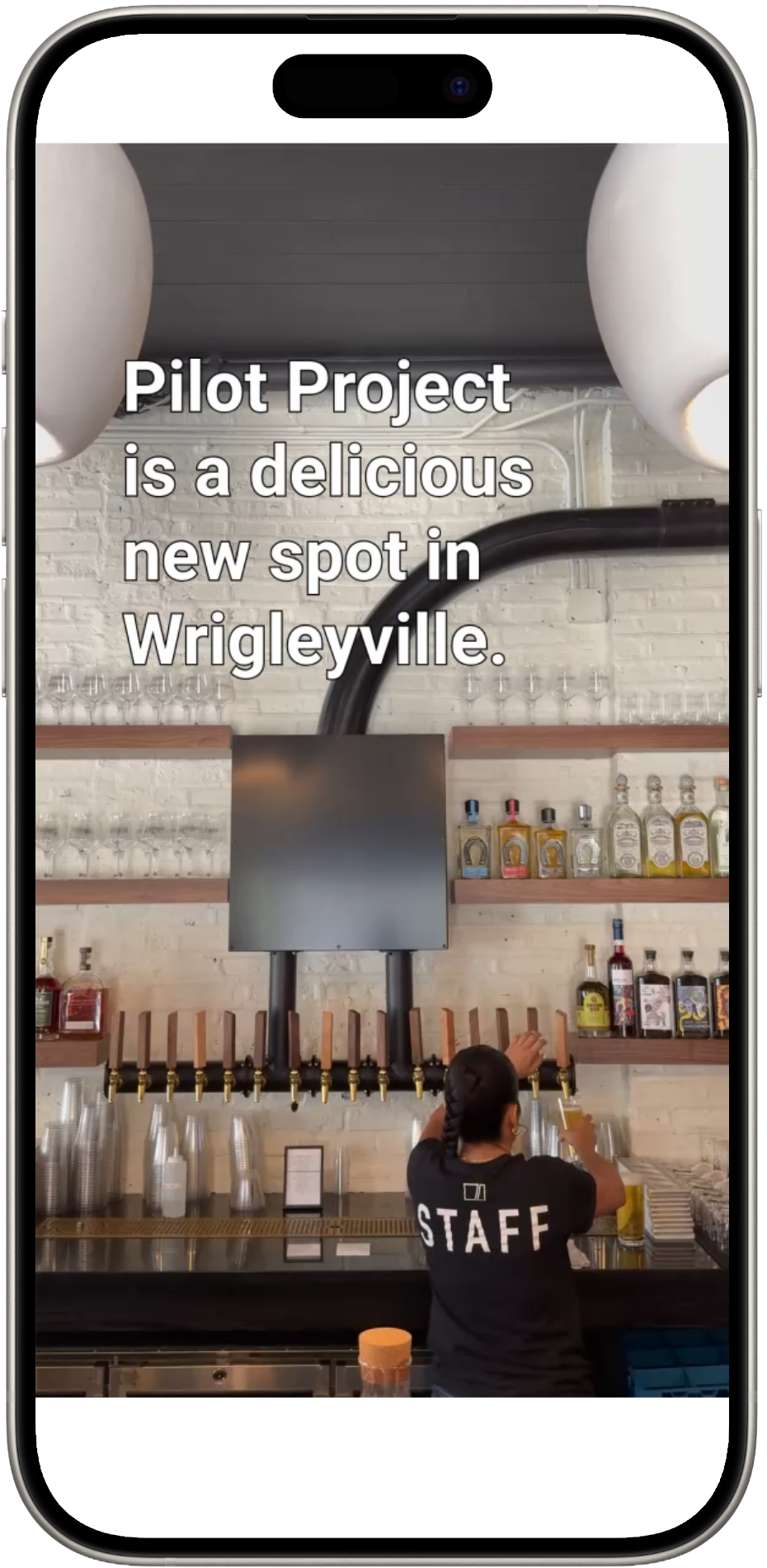 Restaurant social media content design