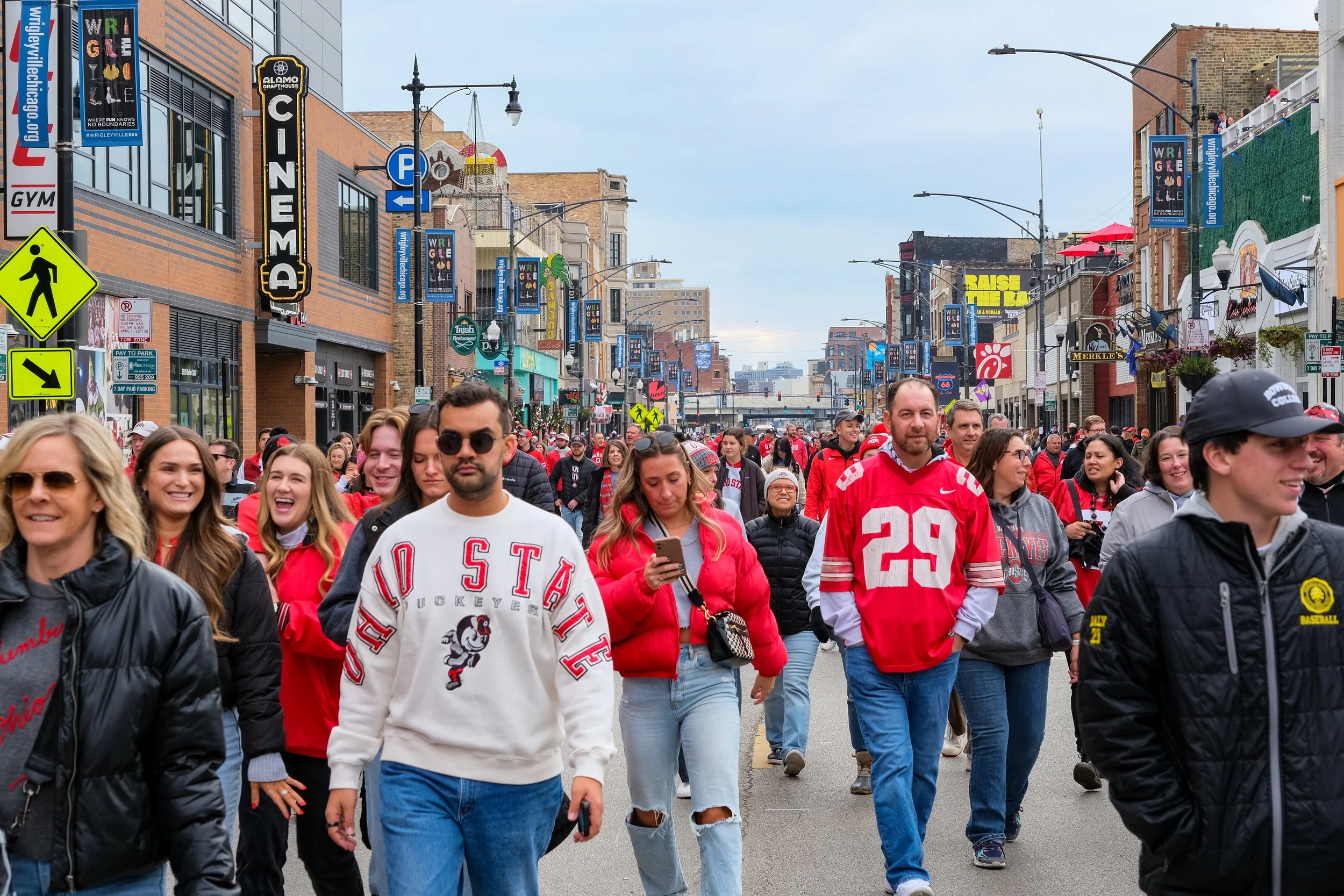 Ohio State vs Northwestern at Wrigley Field