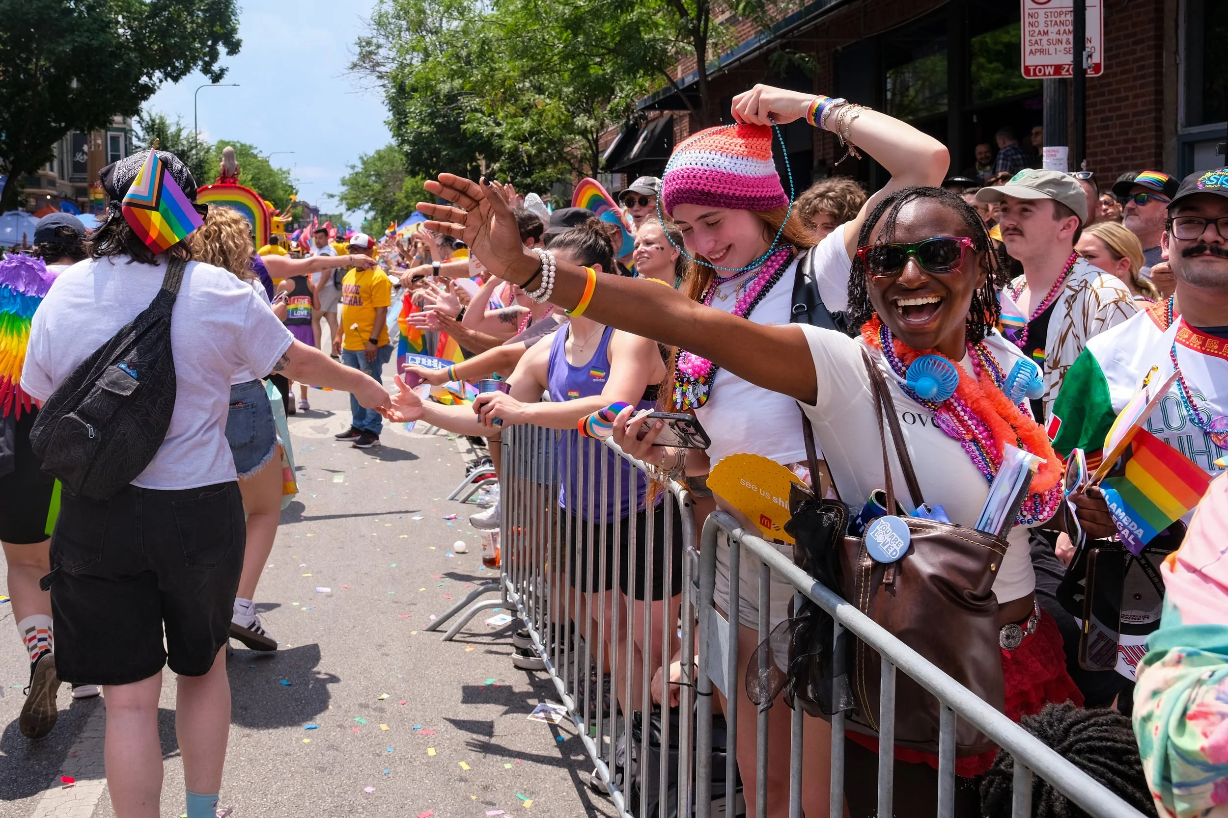 Chicago Pride Parade photography documenting community celebration