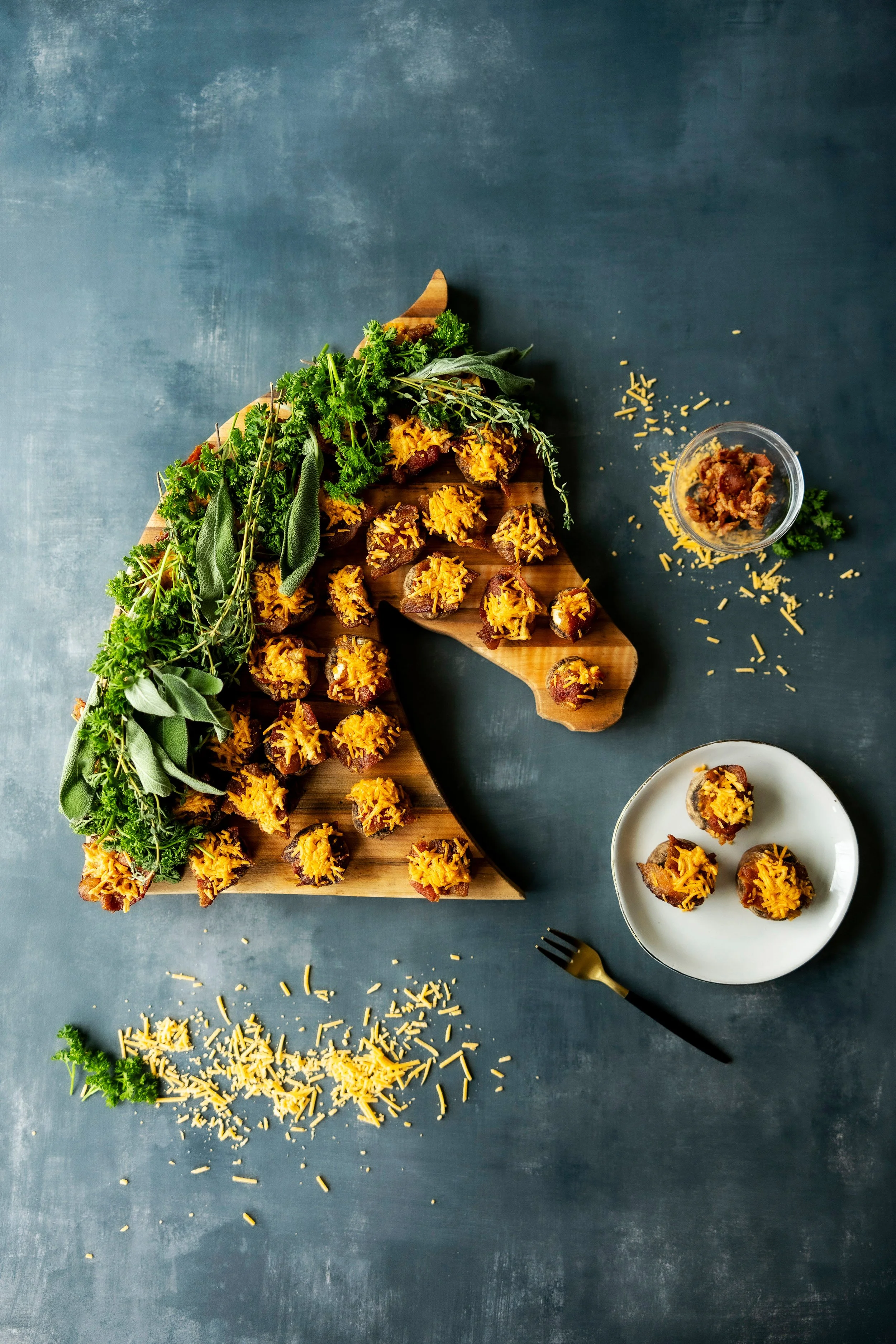 Patrick’s Stuffed Mushrooms