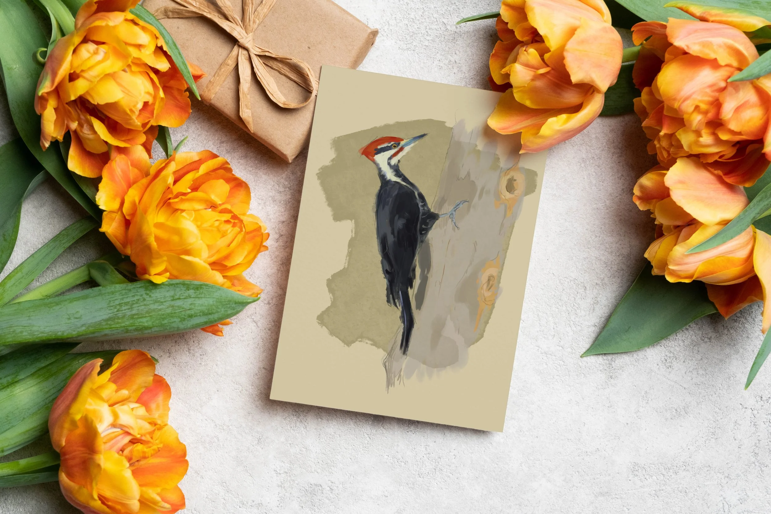 Pileated Woodpecher Greeting Card.jpg