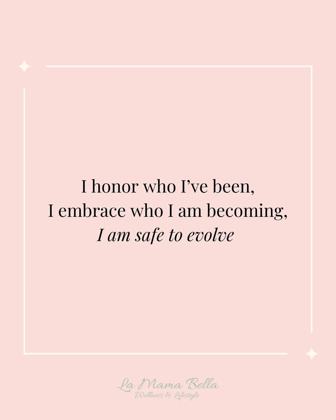 There&rsquo;s a special kind of magic in the in-between✨
When one version of you is fading and the next is still forming

It&rsquo;s the part where you outgrow the old habits, routines &amp; identities that once fit so well - and step into who you&rs