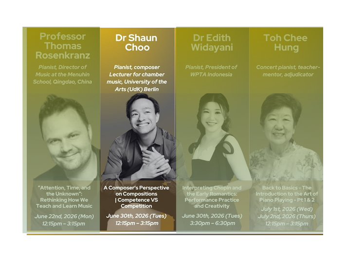 SMTA Pedagogy Workshops (Session 2) - Dr Shaun Choo