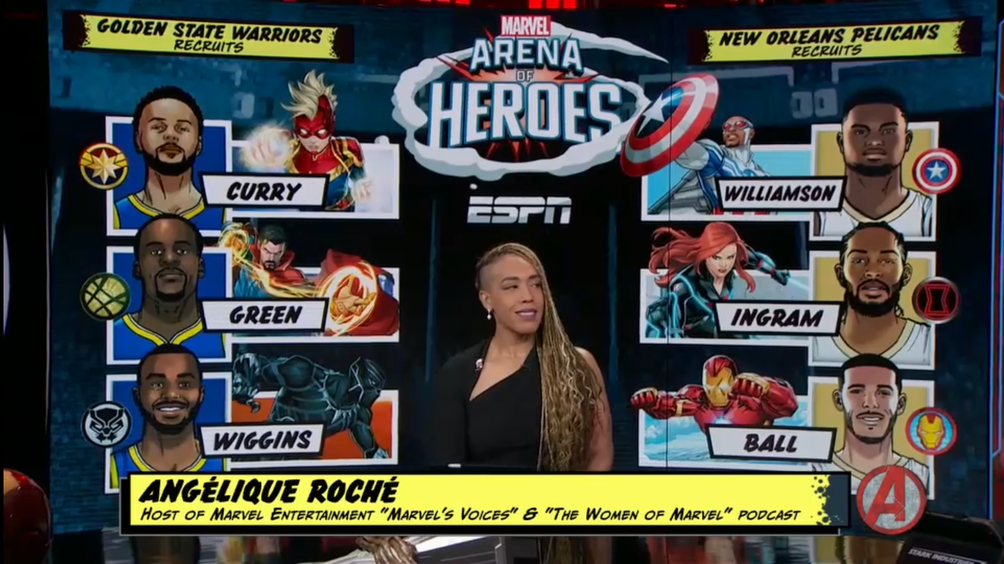ESPN x NBA Arena of Heroes