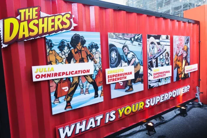 The Dashers - NYCC activation