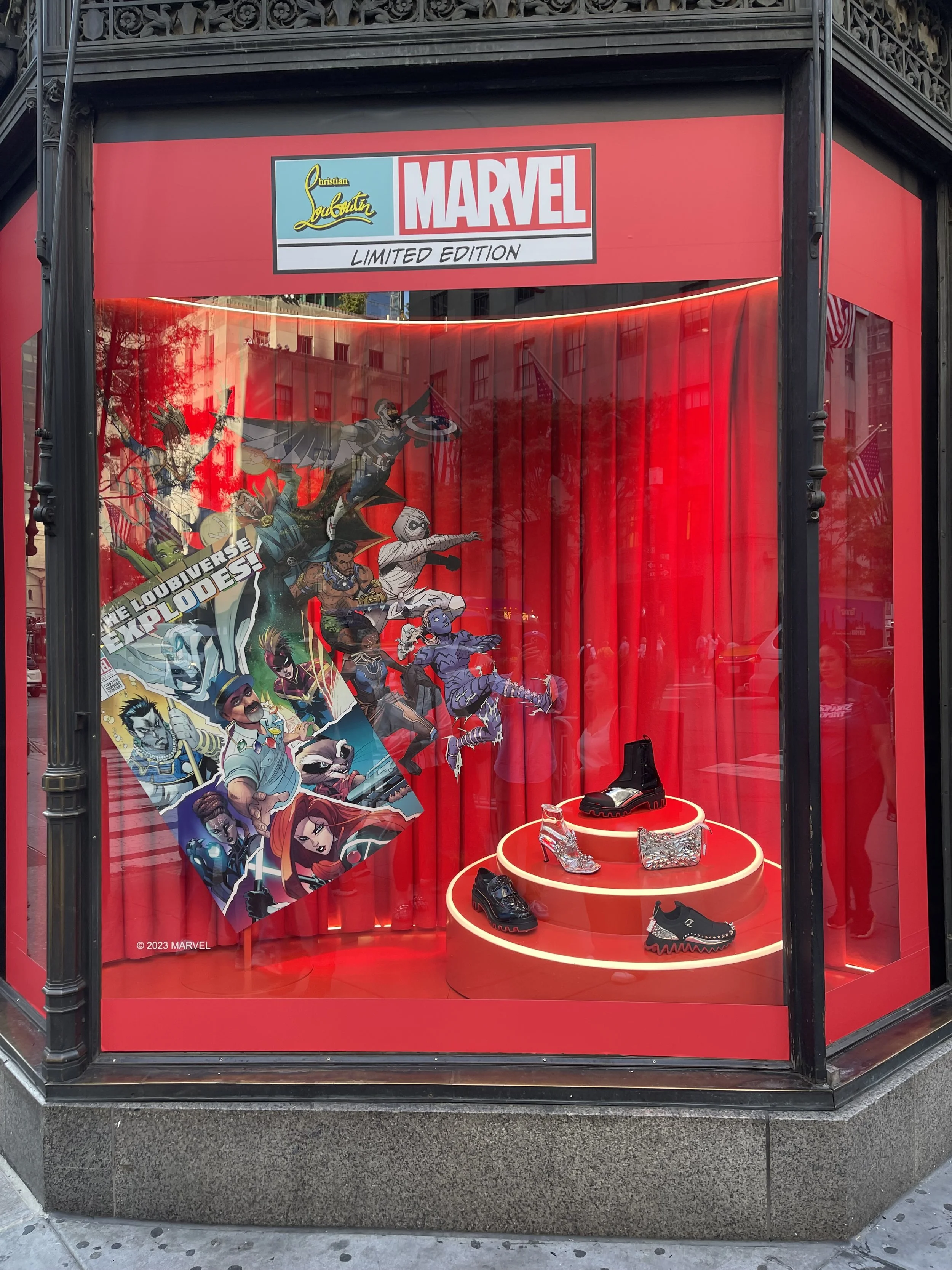 Marvel x Christian Louboutin shoe line