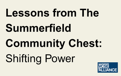 Episode 1: Lessons from The Summerfield Community Chest: Shifting Power&nbsp;