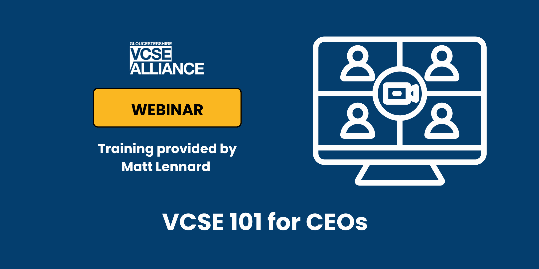 VCSE 101 for CEOs