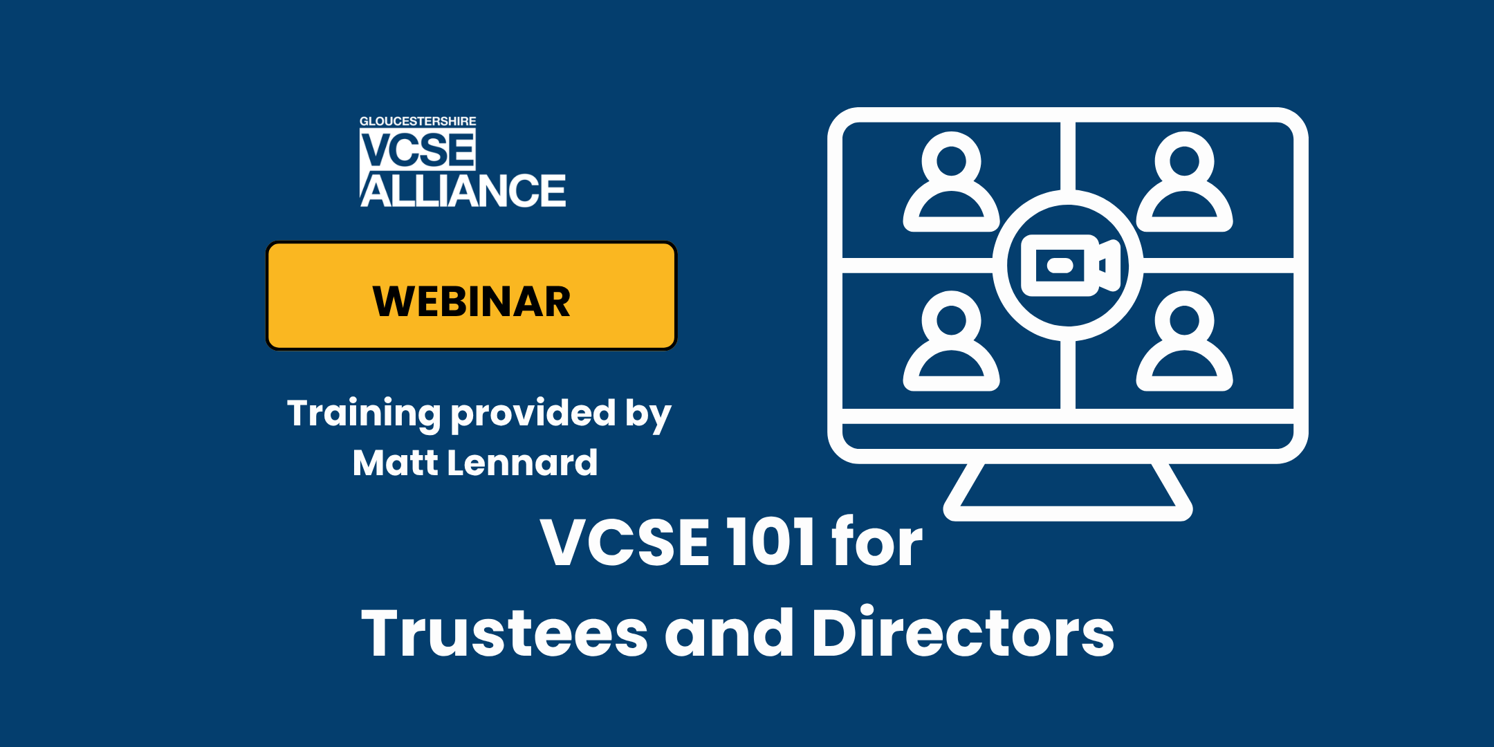 VCSE 101 for Trustees and Directors