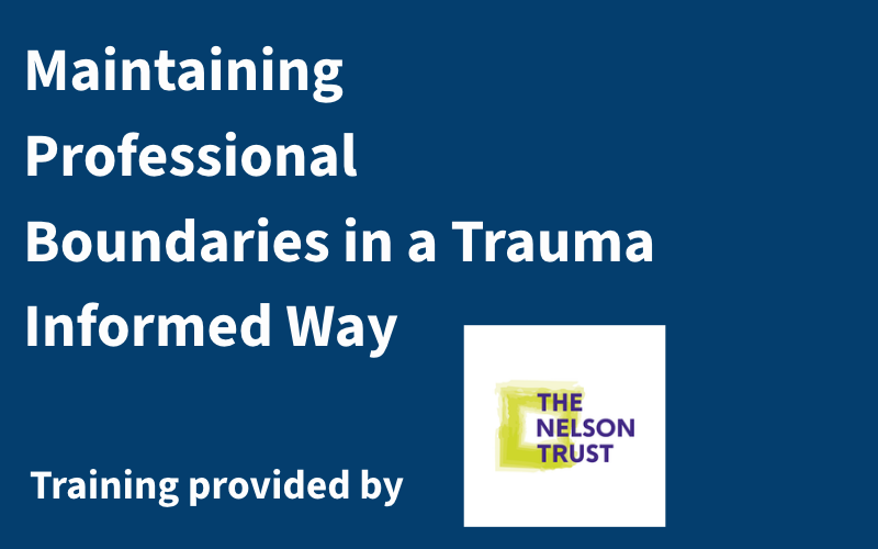 Maintaining Professional Boundaries in a Trauma Informed Way
