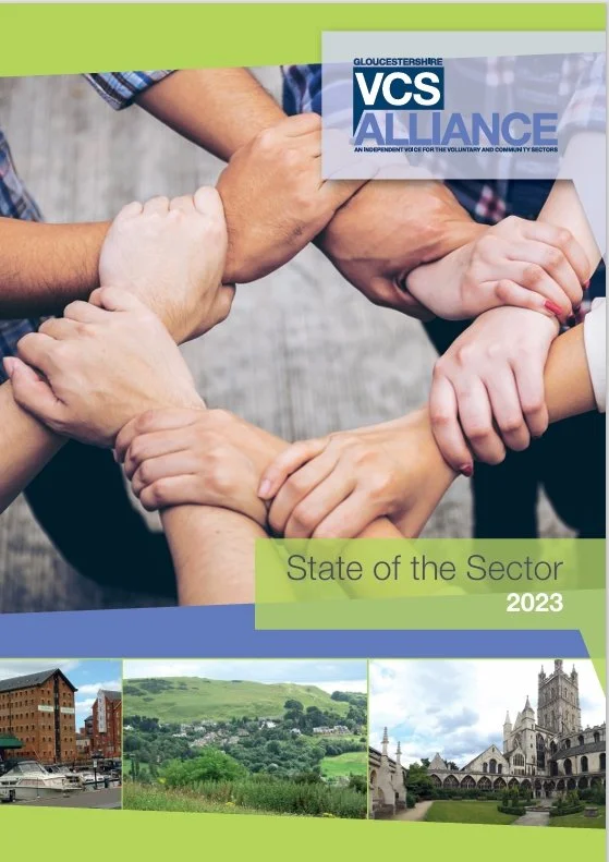 Front cover of the State of the Sector 2023 Report