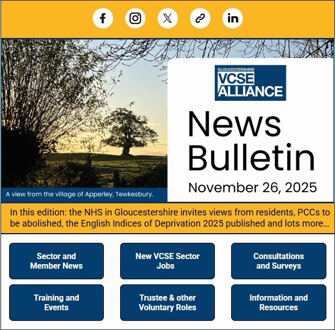 Header from 26th November News Bulletin