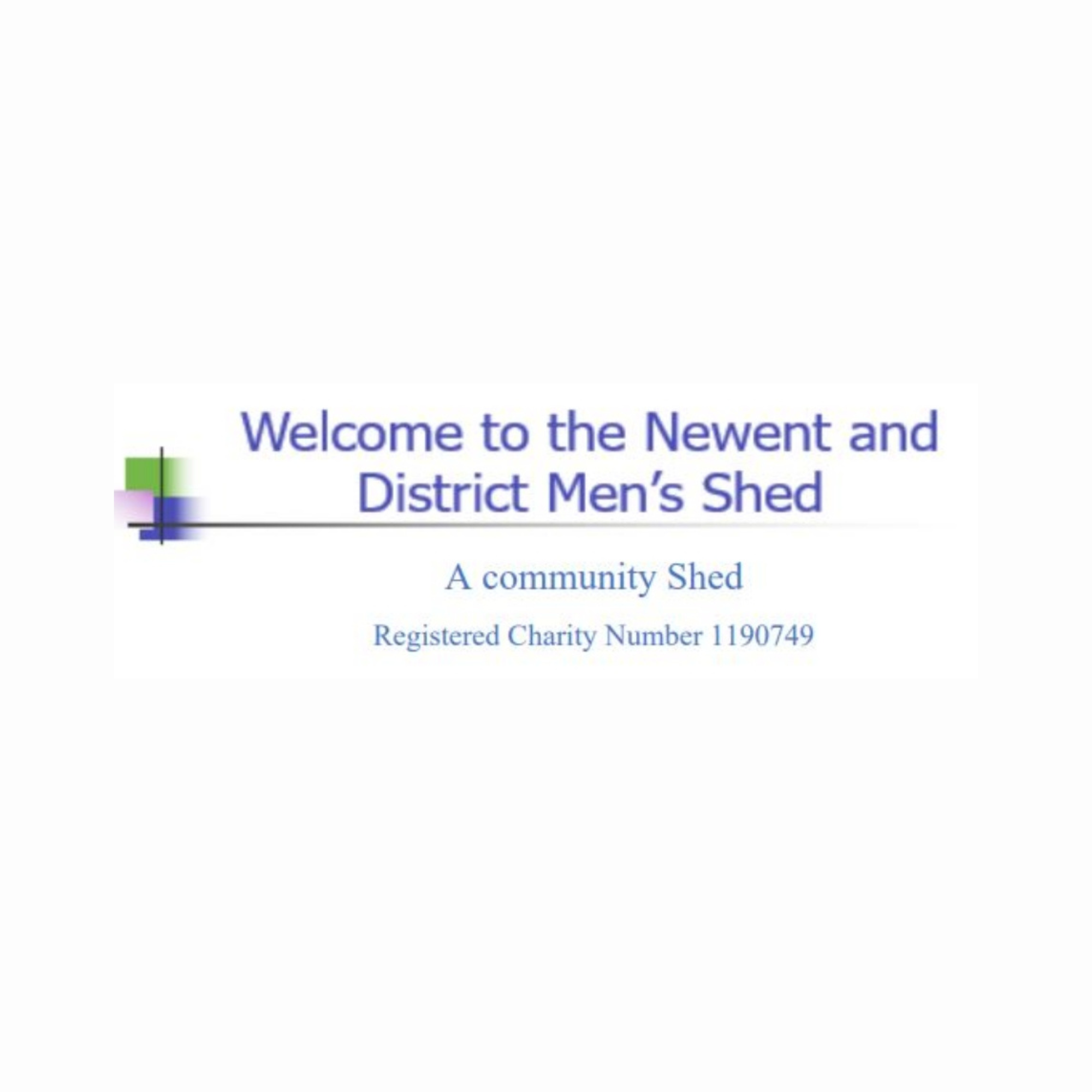 The Newent and District Men's Shed logo