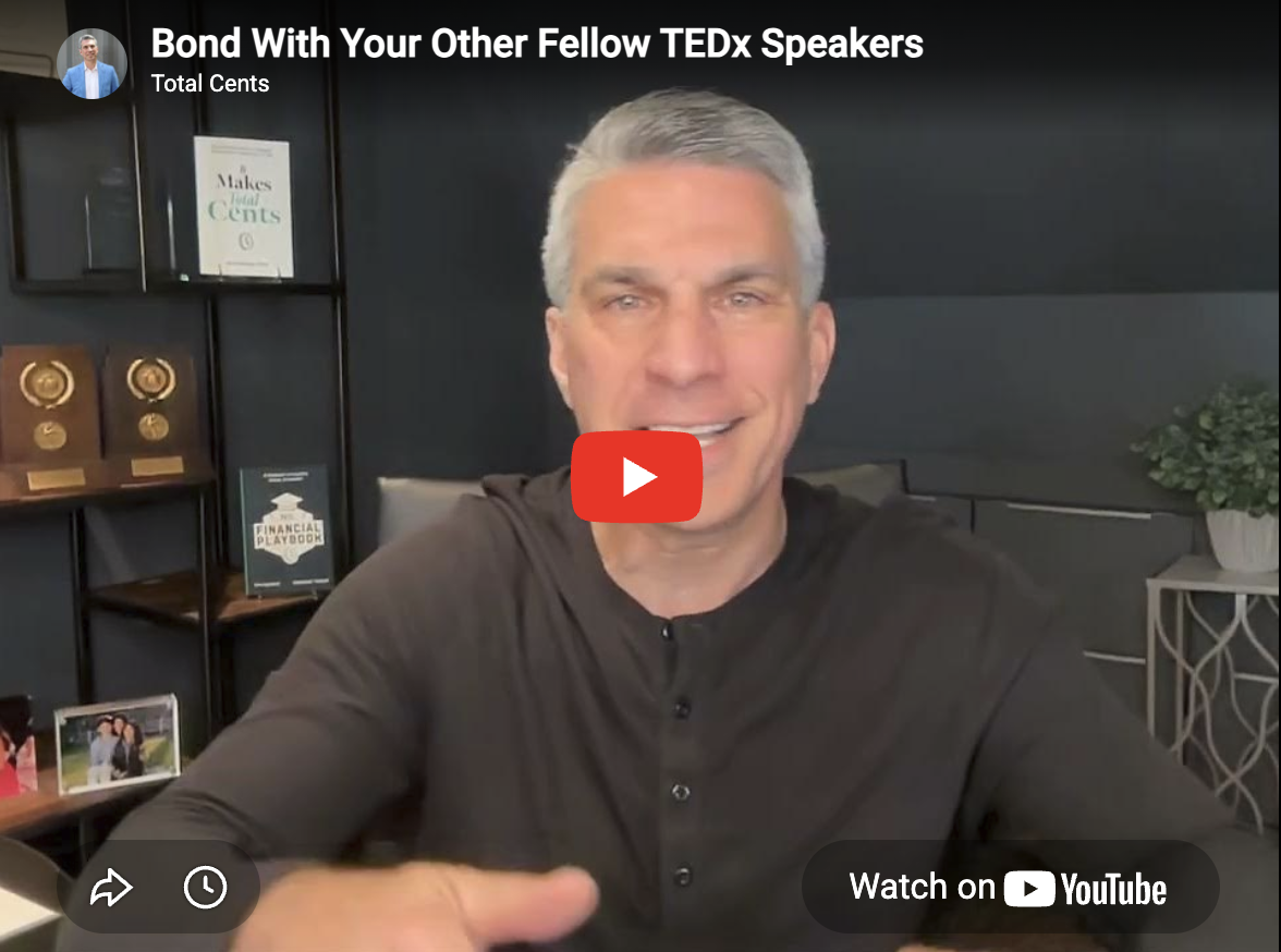Bond With Your Other Fellow TEDx Speakers