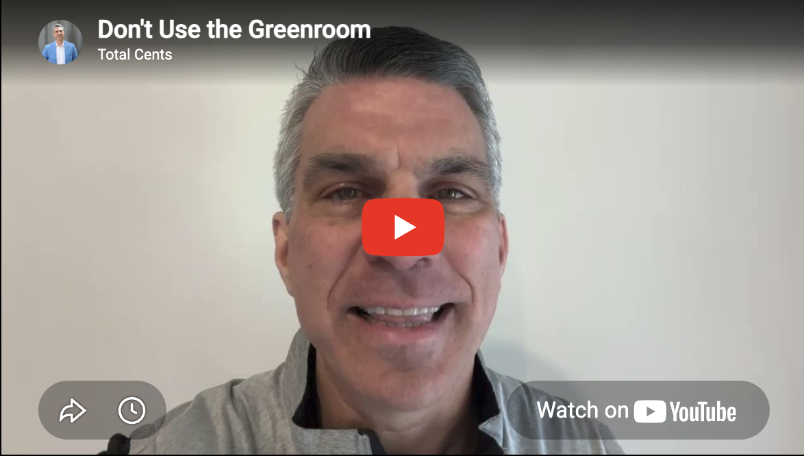 Don’t Use The Greenroom