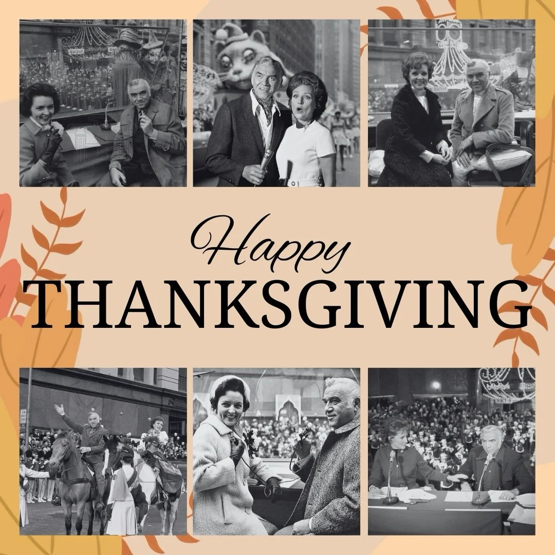 Happy Thanksgiving! Did you know that Ben Cartwright himself hosted the Macy&rsquo;s Thanksgiving Day Parade? From 1963 to 1972, Lorne Greene and Betty White co-hosted the Parade together. An unforgettable duo. 🔥 

#bonanza #lornegreene #thanksgivin