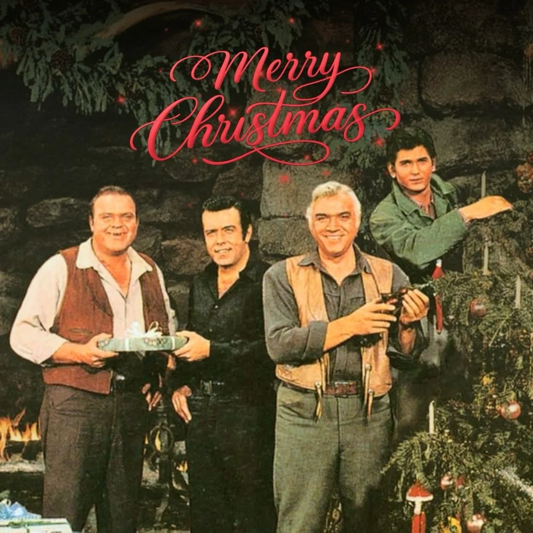 Merry Christmas, friends! I hope everyone has an amazing, relaxing day with their families. 🎄🤍 

#bonanza #classictv #littlejoecartwright #merrychristmas #lornegreene
