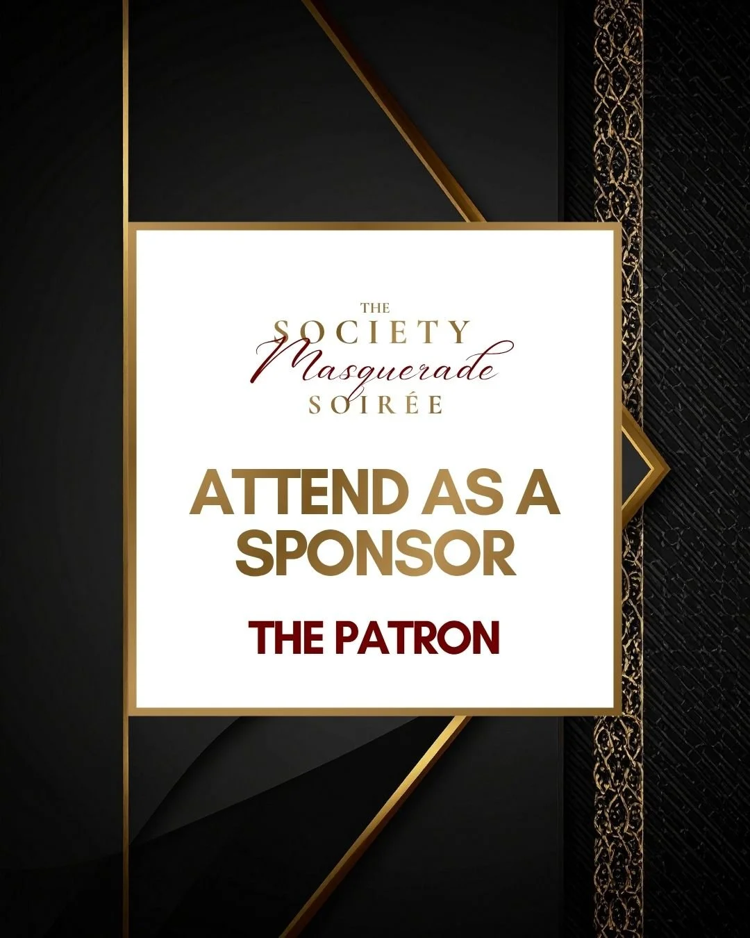 Become a Sponsor - The Patron