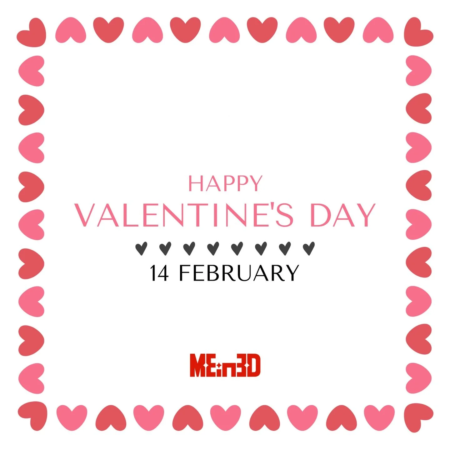 Love, but make it 3D ❤️

Happy Valentine&rsquo;s Day from MEin3D!

#MEin3D #ValentinesDay