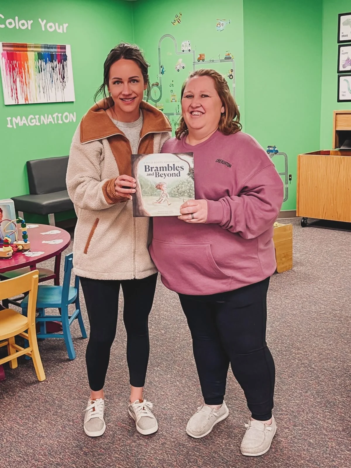 A special day for Wild Roots Books. Brambles and Beyond is now available at the Creighton Public Library. Thank you, Lisa, for welcoming Wild Roots to the shelves. #creightonne #nebraskaauthor #nebraskaauthors #wildrootsbooks @crpulibrary